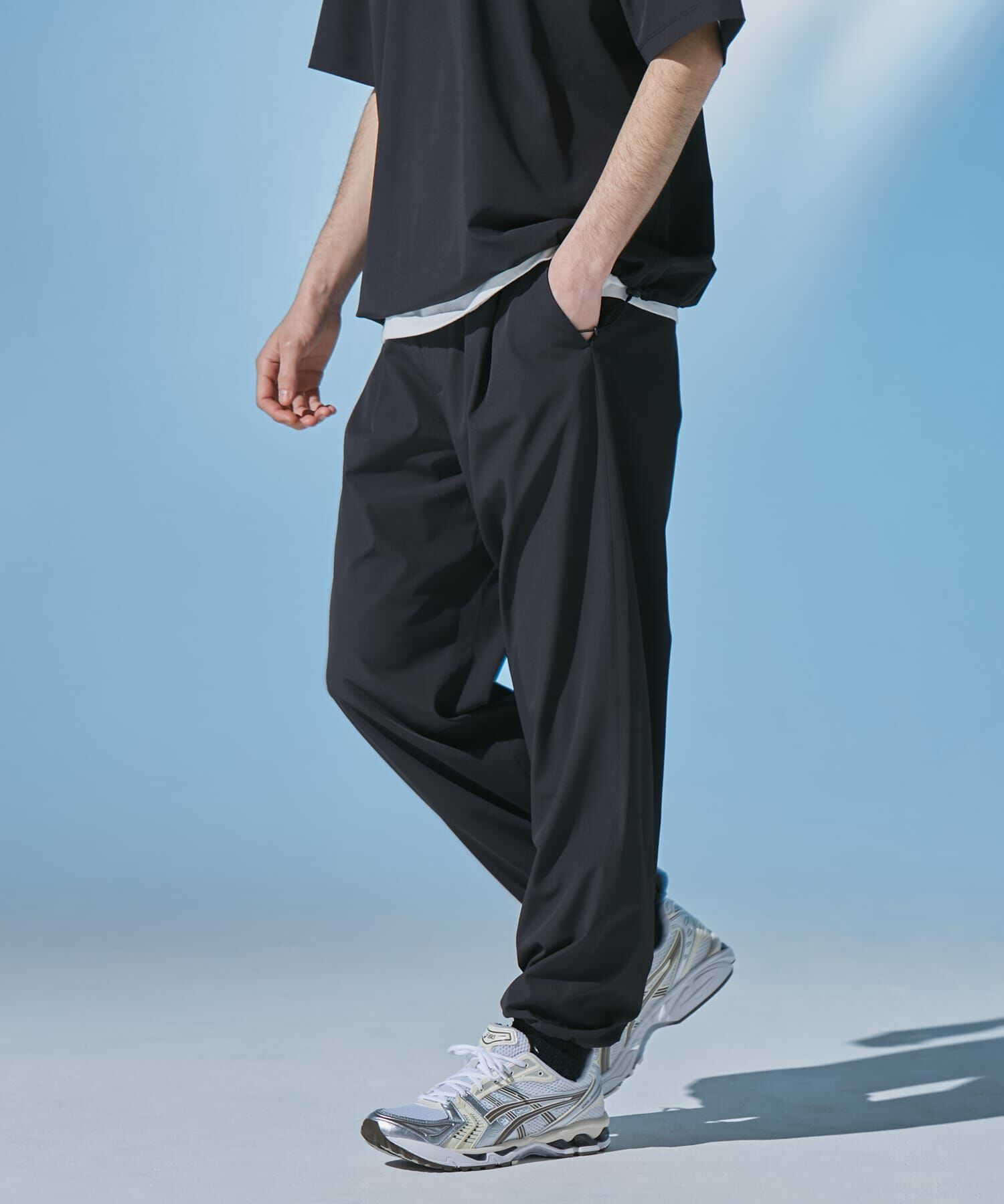 URBAN RESEARCH DOORS「『仁村紗和さん着用』『UR TECH』サマシェア イージートラウザー」|その他|