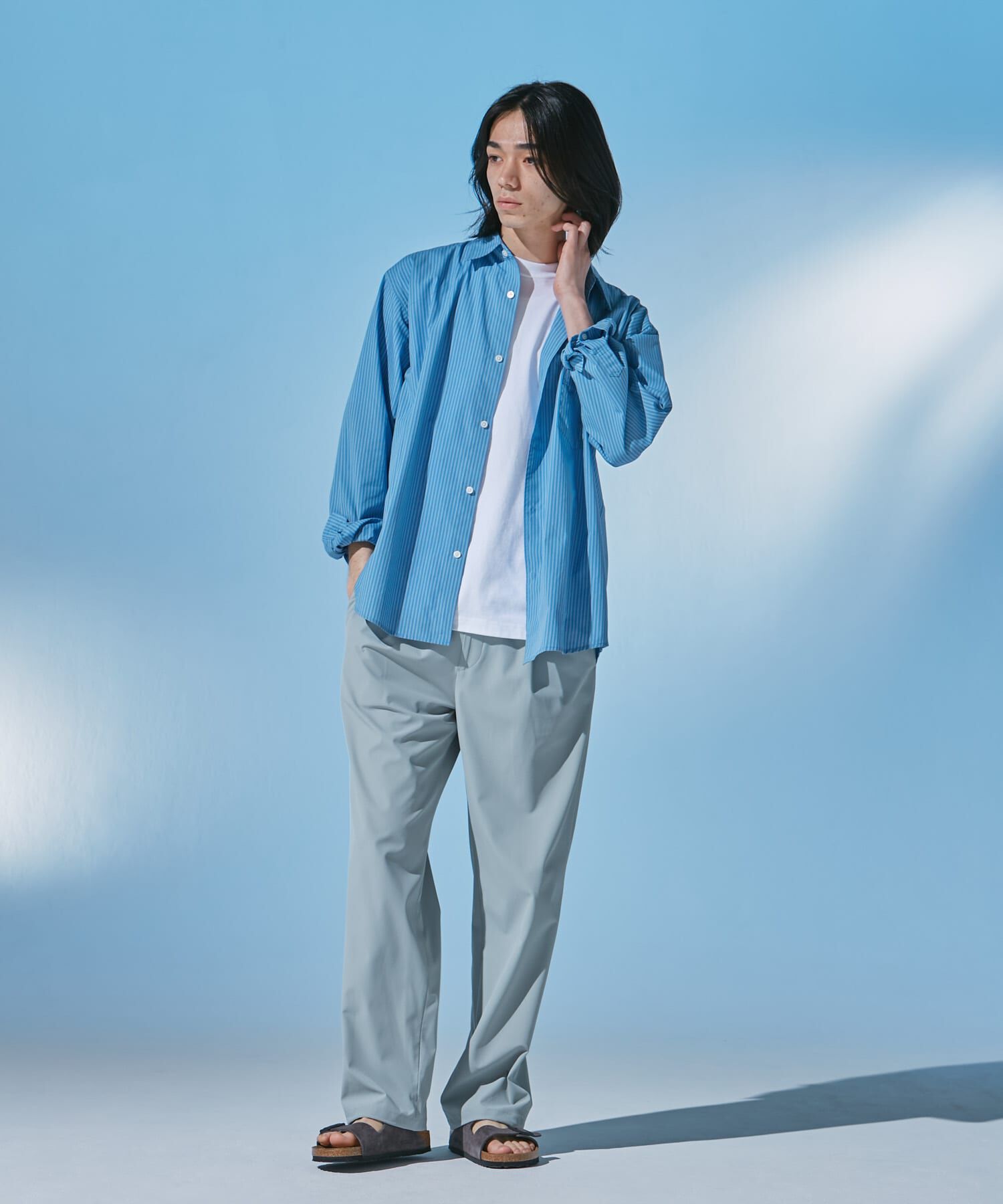URBAN RESEARCH DOORS「『仁村紗和さん着用』『UR TECH』サマシェア イージートラウザー」|その他|