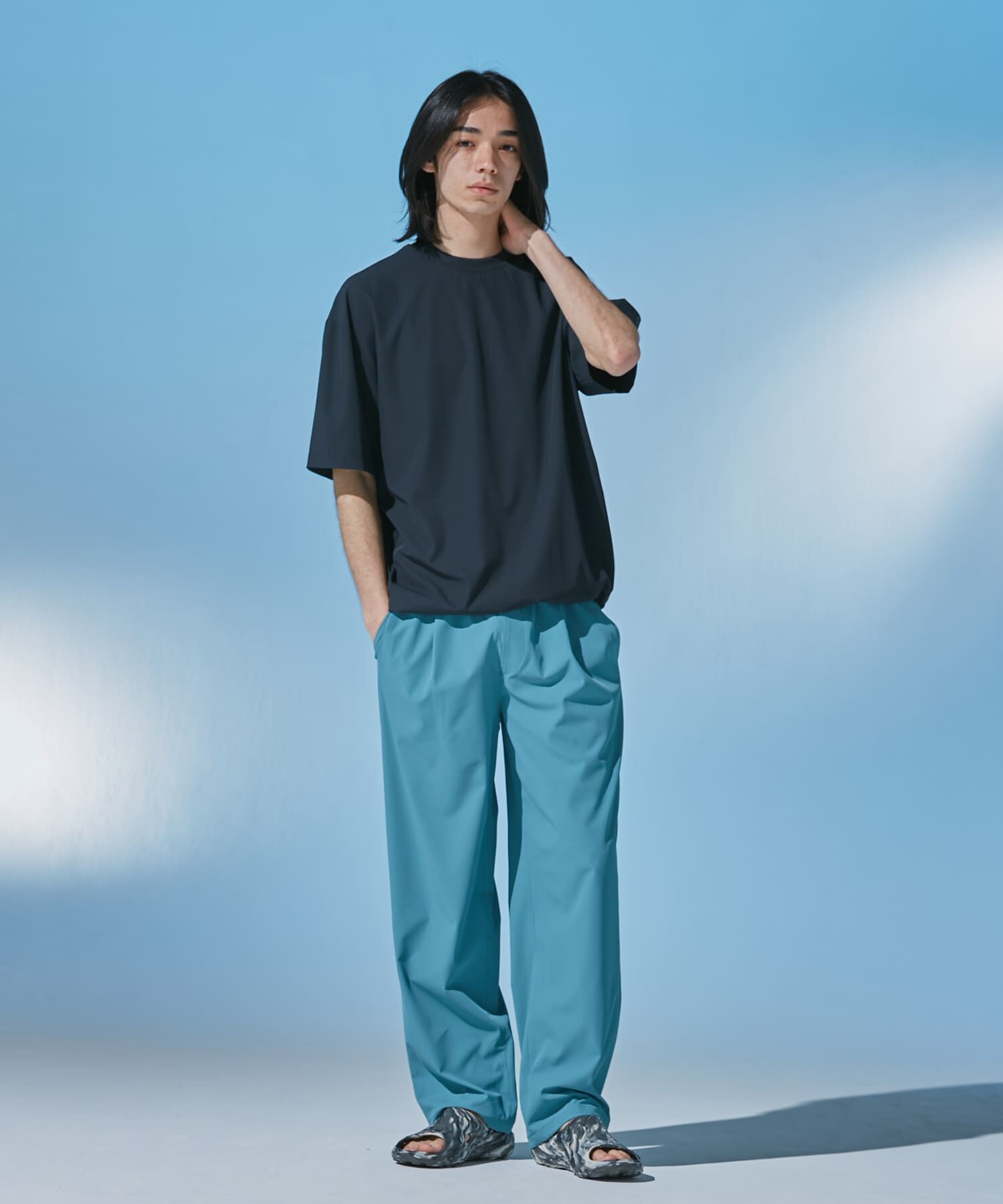 URBAN RESEARCH DOORS「『仁村紗和さん着用』『UR TECH』サマシェア イージートラウザー」|その他|