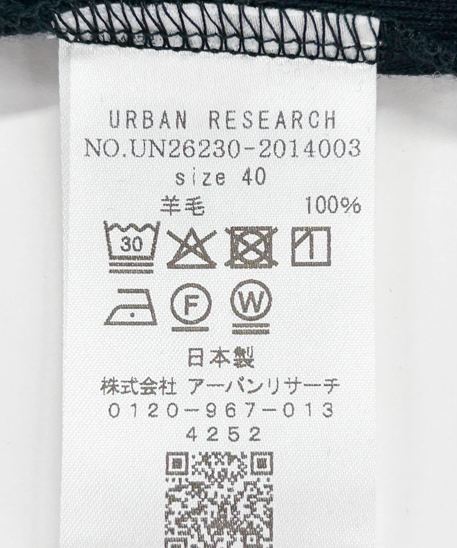 URBAN RESEARCH「new basic　WASHABLE WOOL TANK TOP」|ニット・セーター|