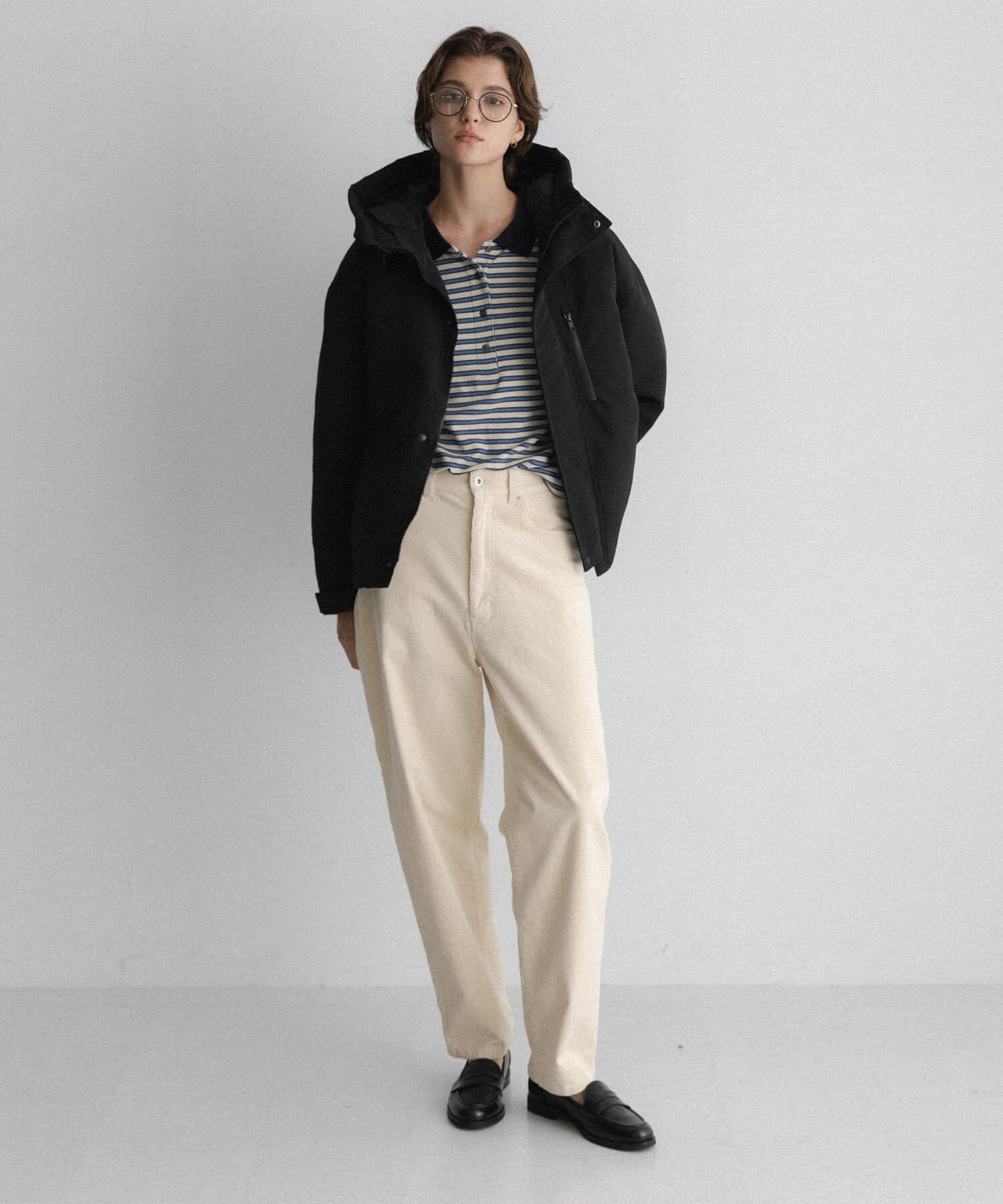 Sonny Label 「マルチボーダースムースポロシャツ」|ポロシャツ|