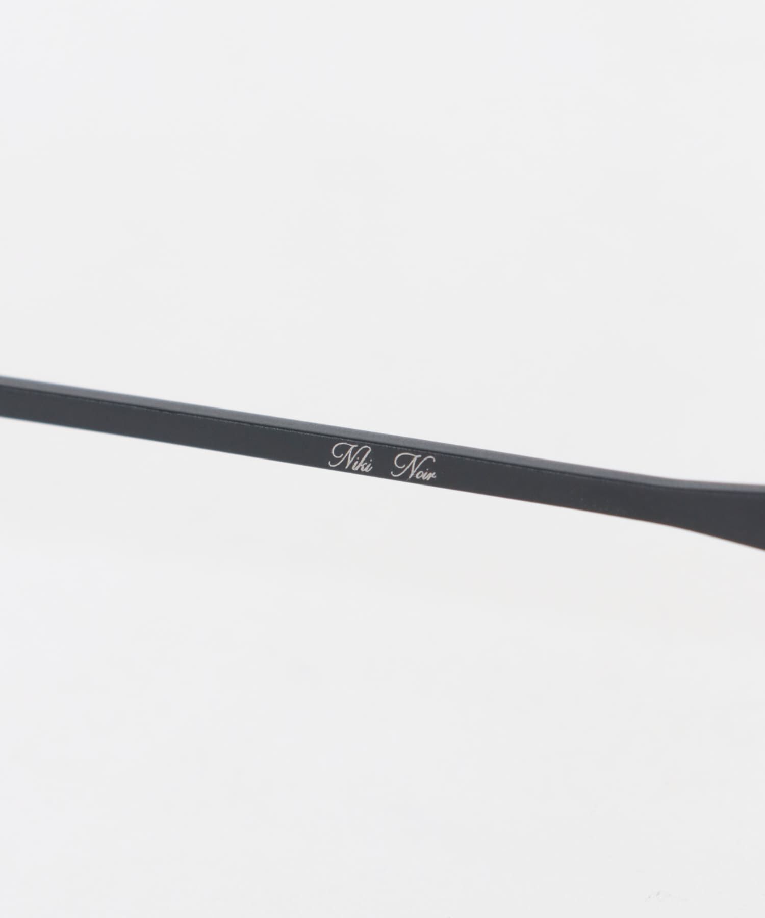 URBAN RESEARCH DOORS「NIKI　NOIR BLACK」|メガネ|