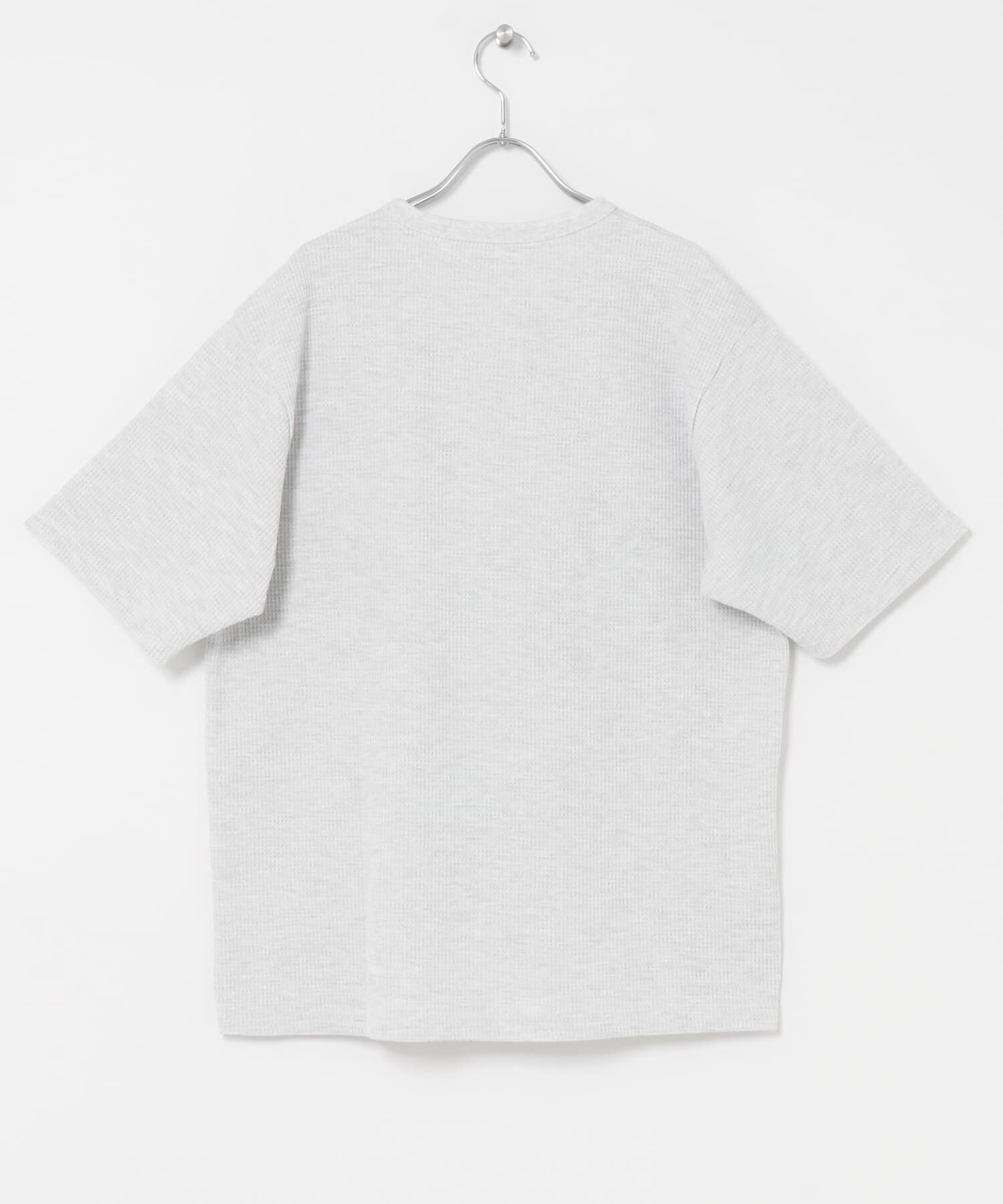 URBAN RESEARCH DOORS「FORK&SPOON　ワッフルヘンリーTシャツ」|Tシャツ・カットソー|