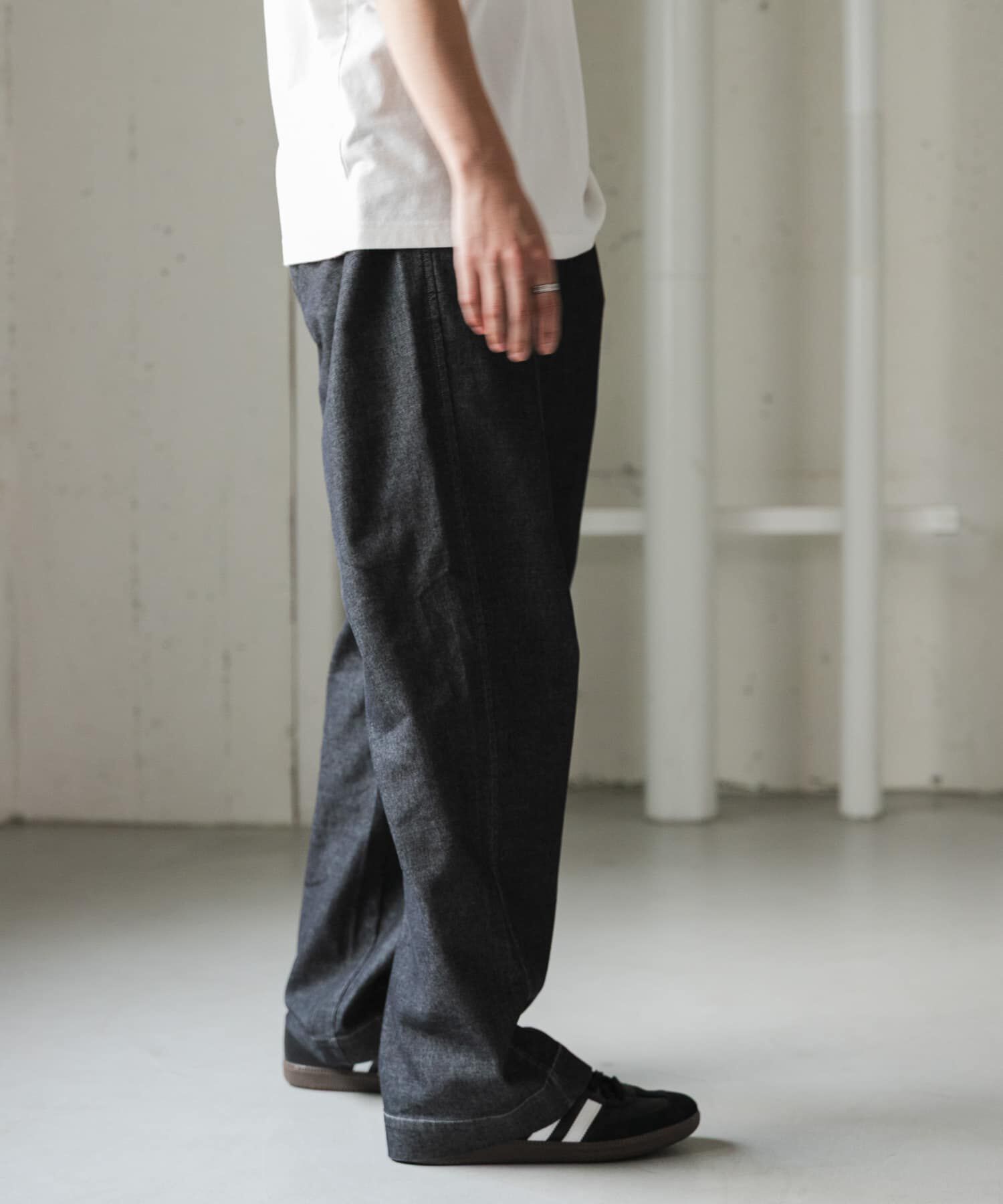 URBAN RESEARCH DOORS「FORK&SPOON　メッシュデニムワイドパンツ」|その他|