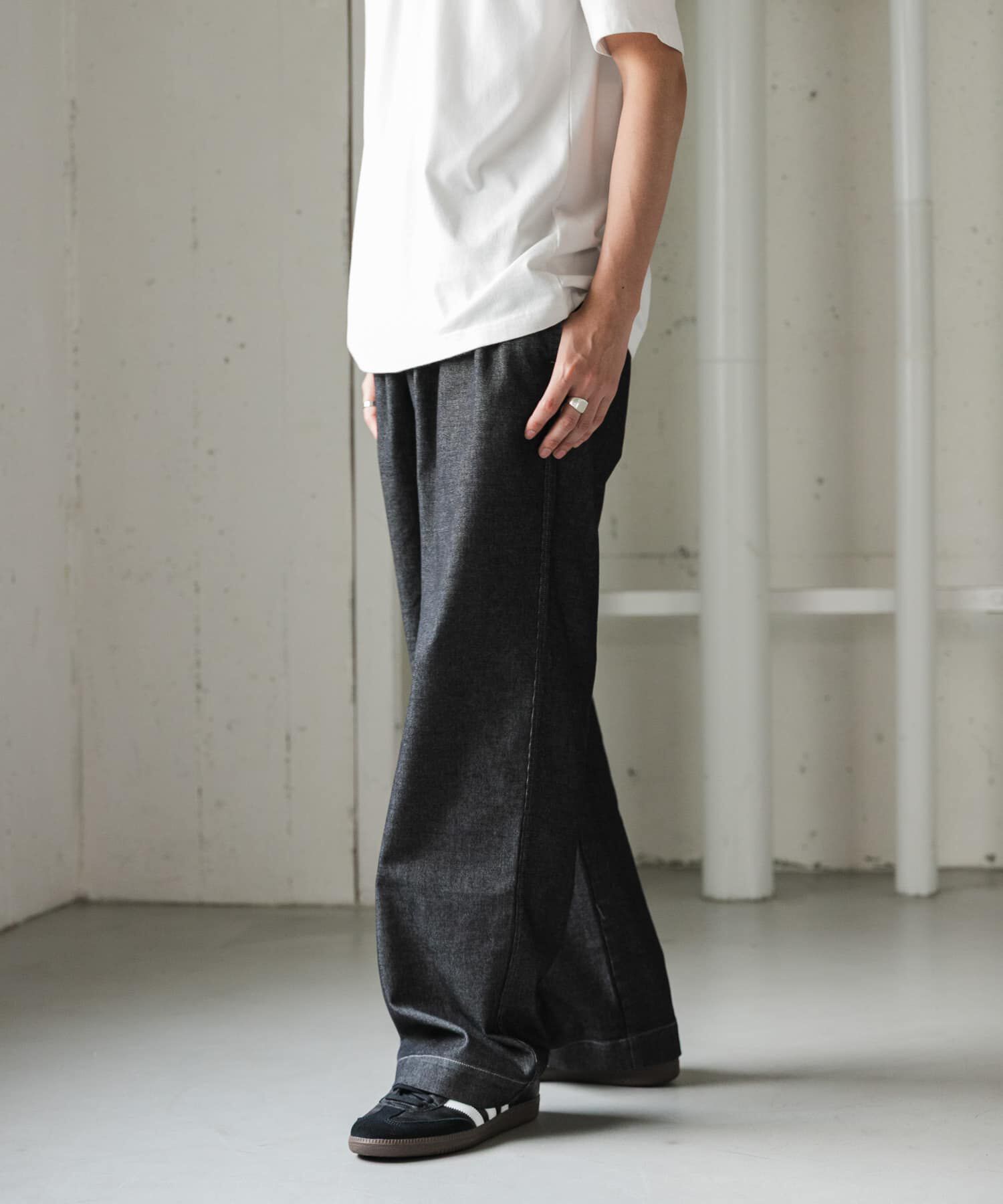 URBAN RESEARCH DOORS「FORK&SPOON　メッシュデニムワイドパンツ」|その他|