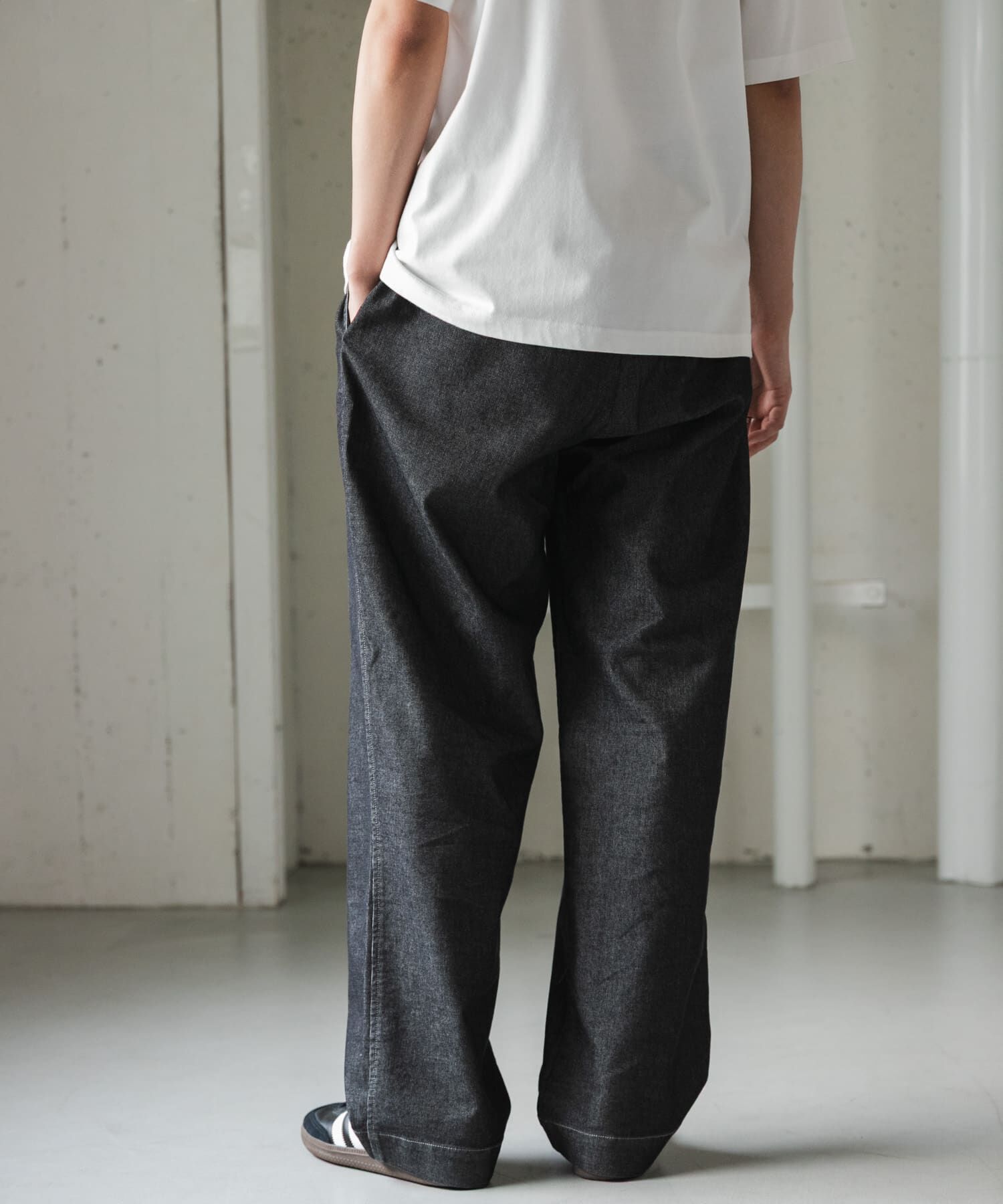 URBAN RESEARCH DOORS「FORK&SPOON　メッシュデニムワイドパンツ」|その他|
