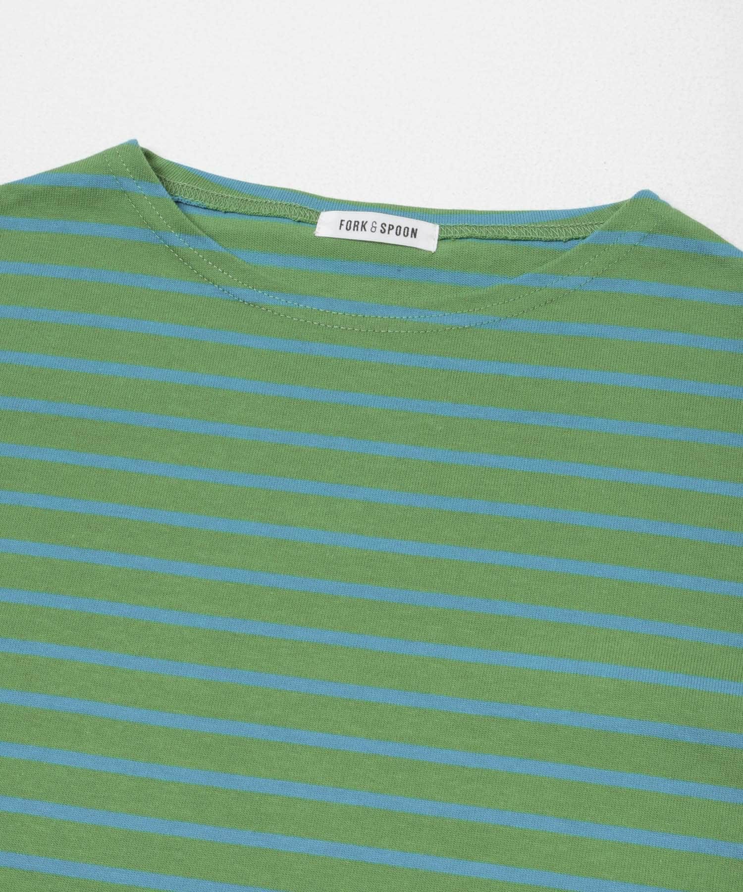 URBAN RESEARCH DOORS「FORK&SPOON　ボートネックボーダー」|Tシャツ・カットソー|