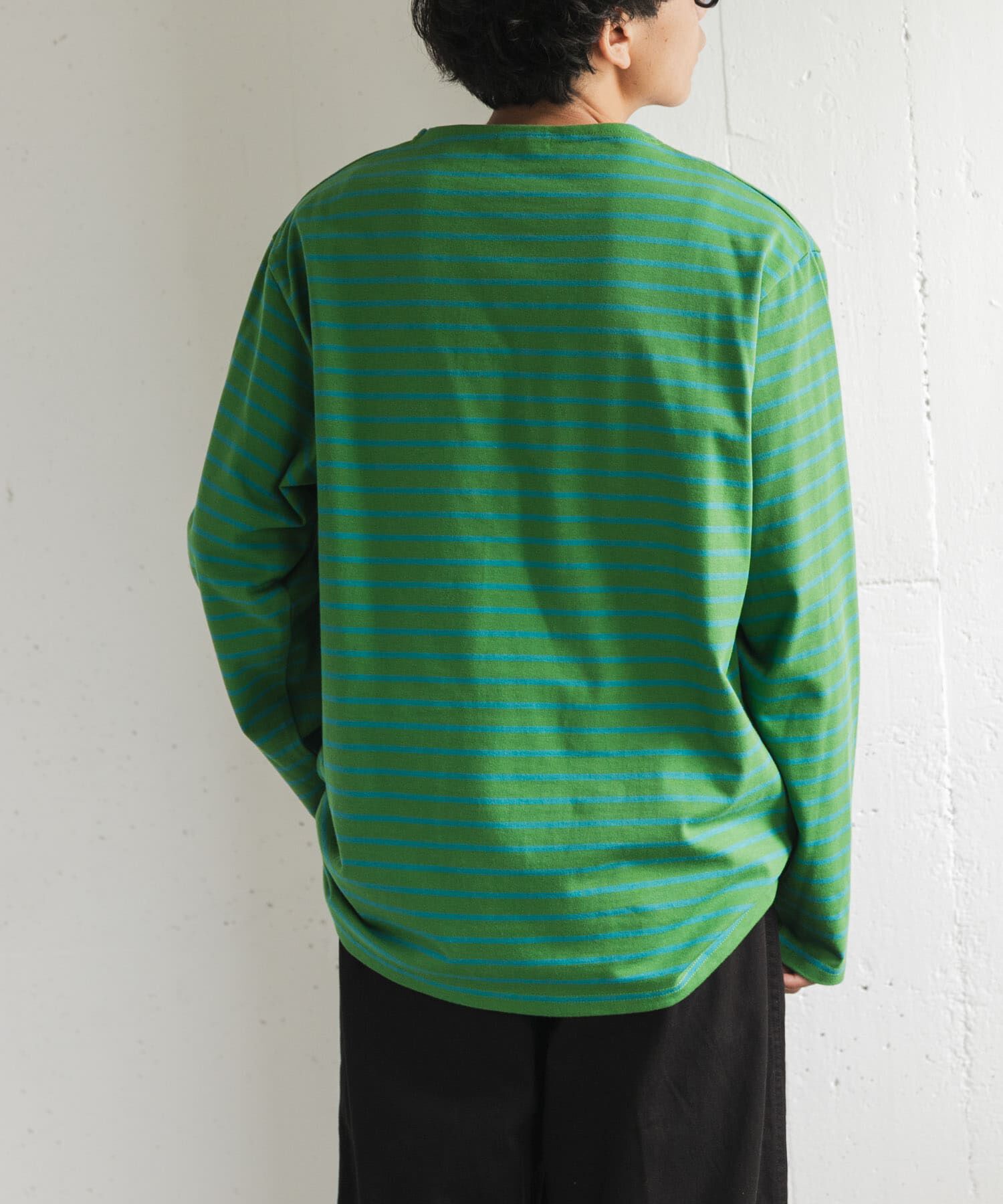 URBAN RESEARCH DOORS「FORK&SPOON　ボートネックボーダー」|Tシャツ・カットソー|