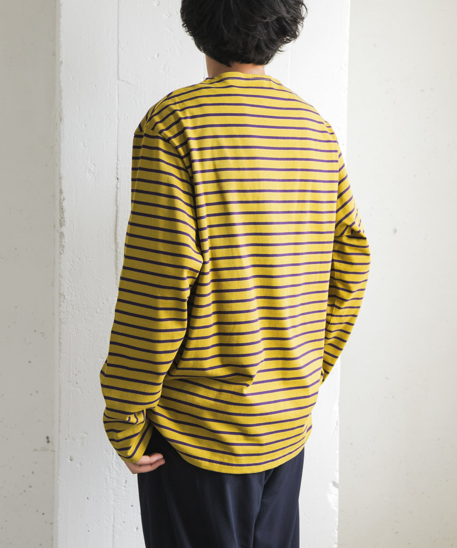URBAN RESEARCH DOORS「FORK&SPOON　ボートネックボーダー」|Tシャツ・カットソー|