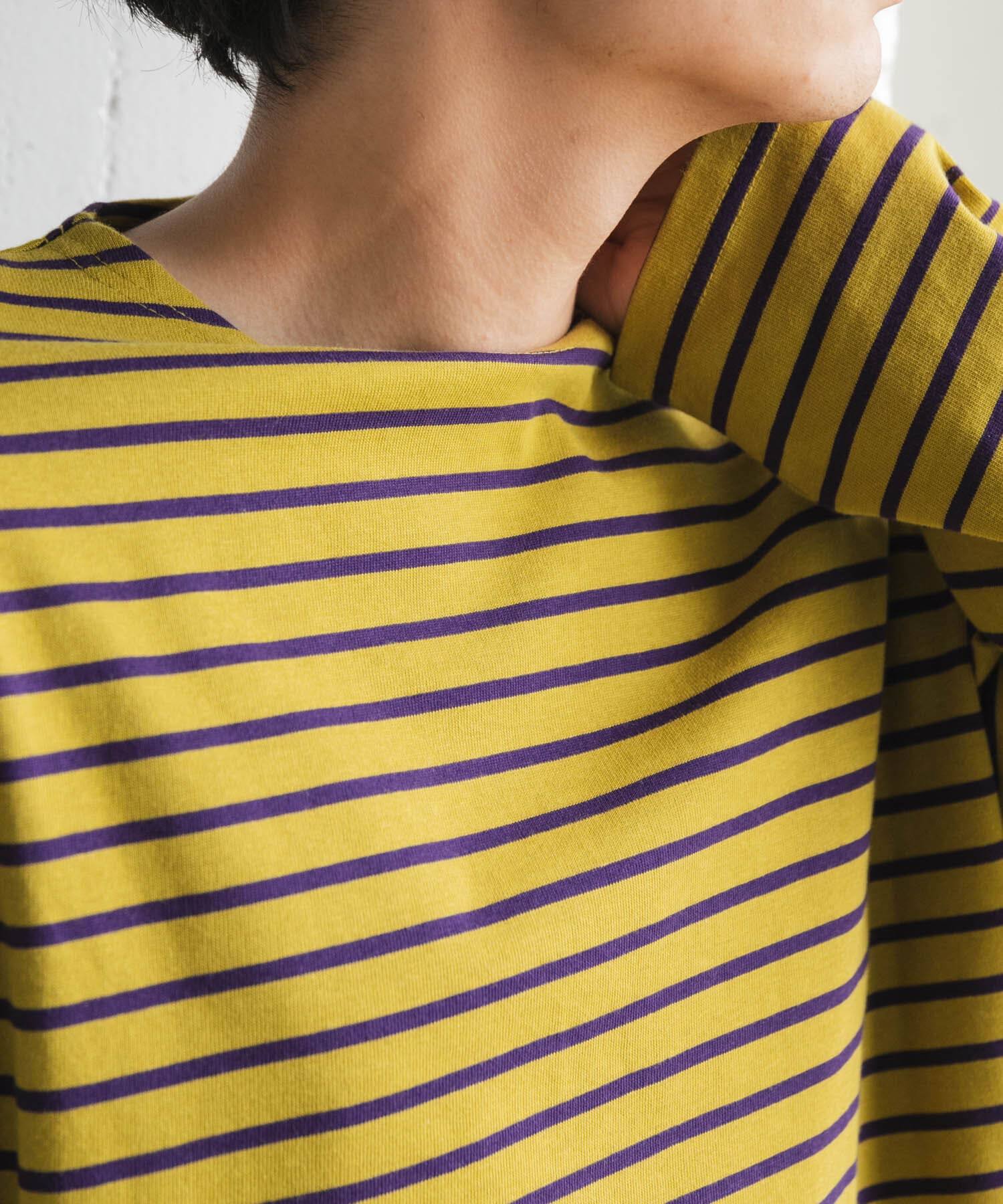 URBAN RESEARCH DOORS「FORK&SPOON　ボートネックボーダー」|Tシャツ・カットソー|