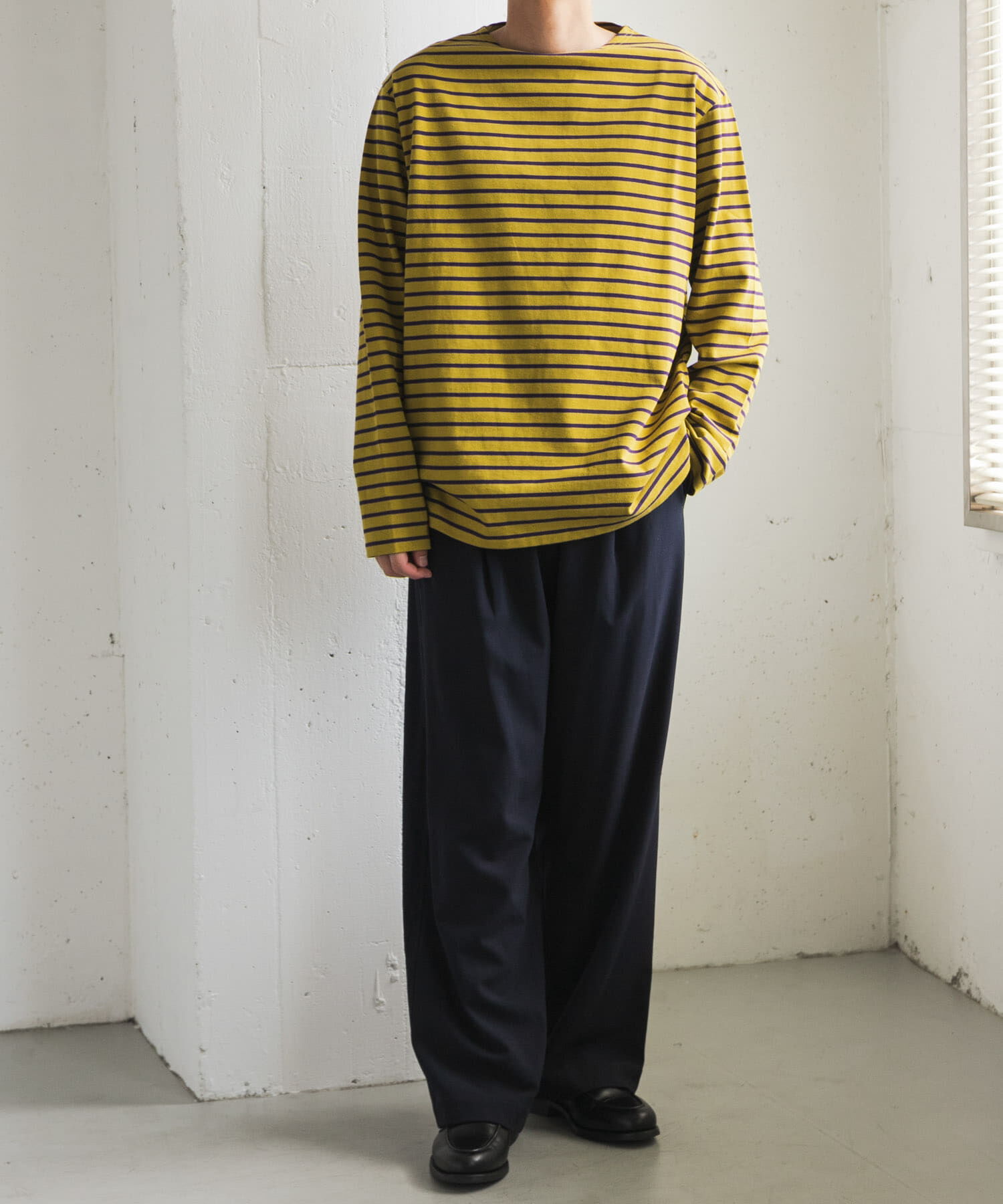 URBAN RESEARCH DOORS「FORK&SPOON　ボートネックボーダー」|Tシャツ・カットソー|