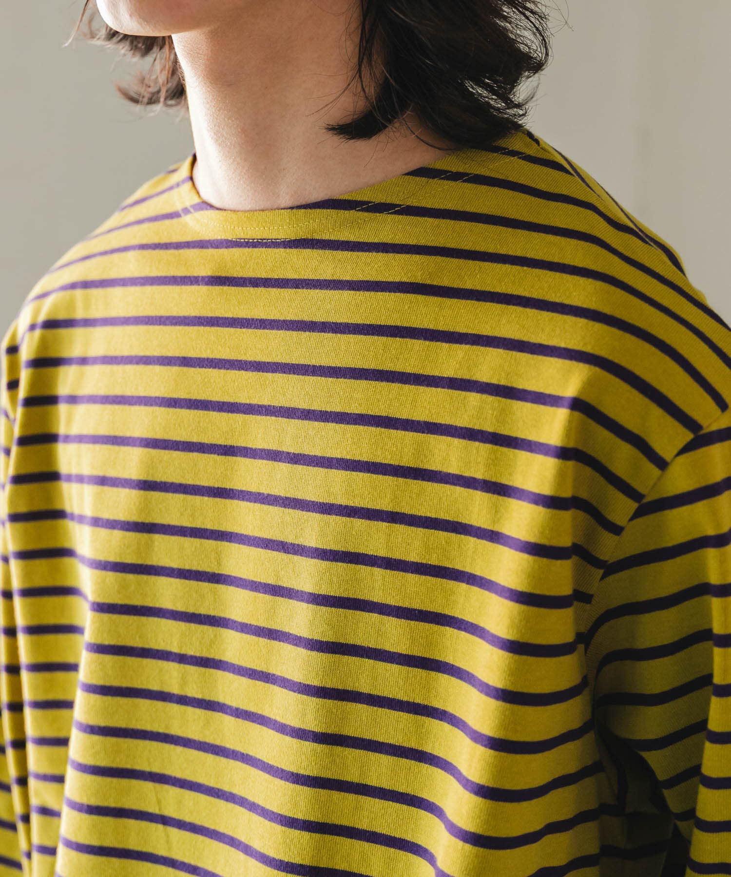 URBAN RESEARCH DOORS「FORK&SPOON　ボートネックボーダー」|Tシャツ・カットソー|