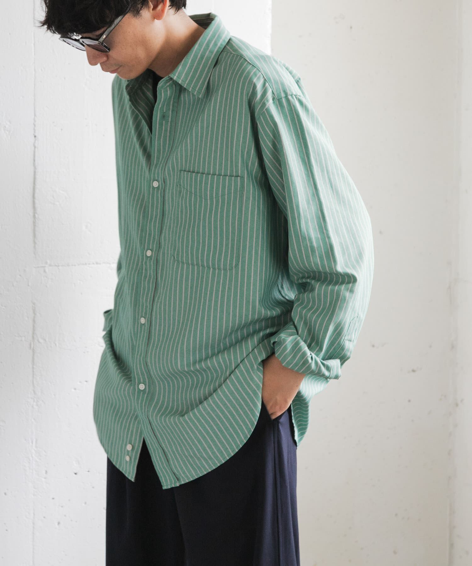 URBAN RESEARCH DOORS「FORK&SPOON　PEオックスシャツ」|シャツ・ブラウス|