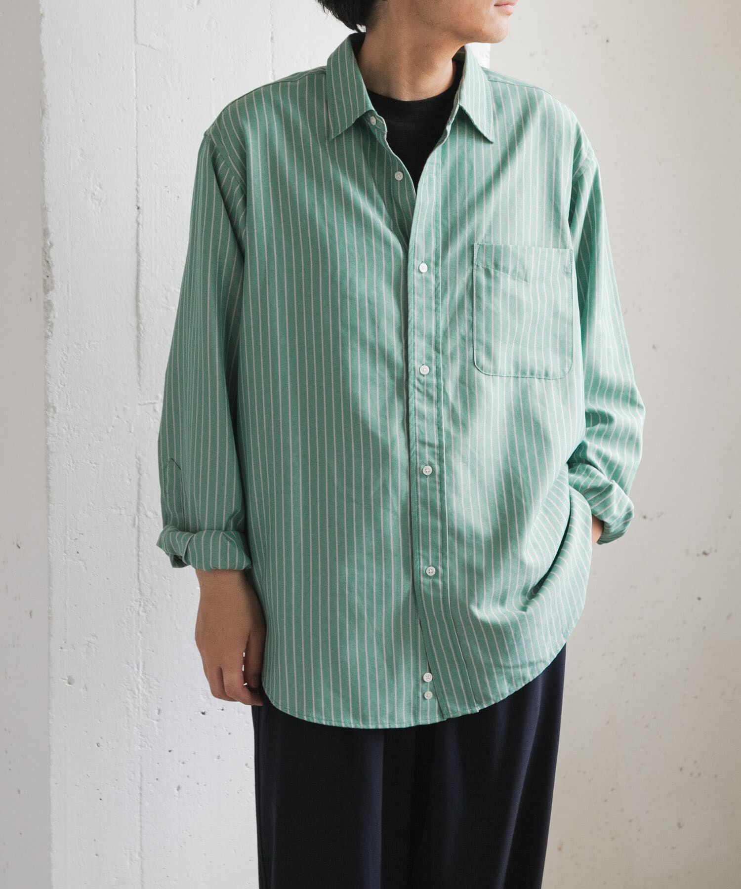URBAN RESEARCH DOORS「FORK&SPOON　PEオックスシャツ」|シャツ・ブラウス|