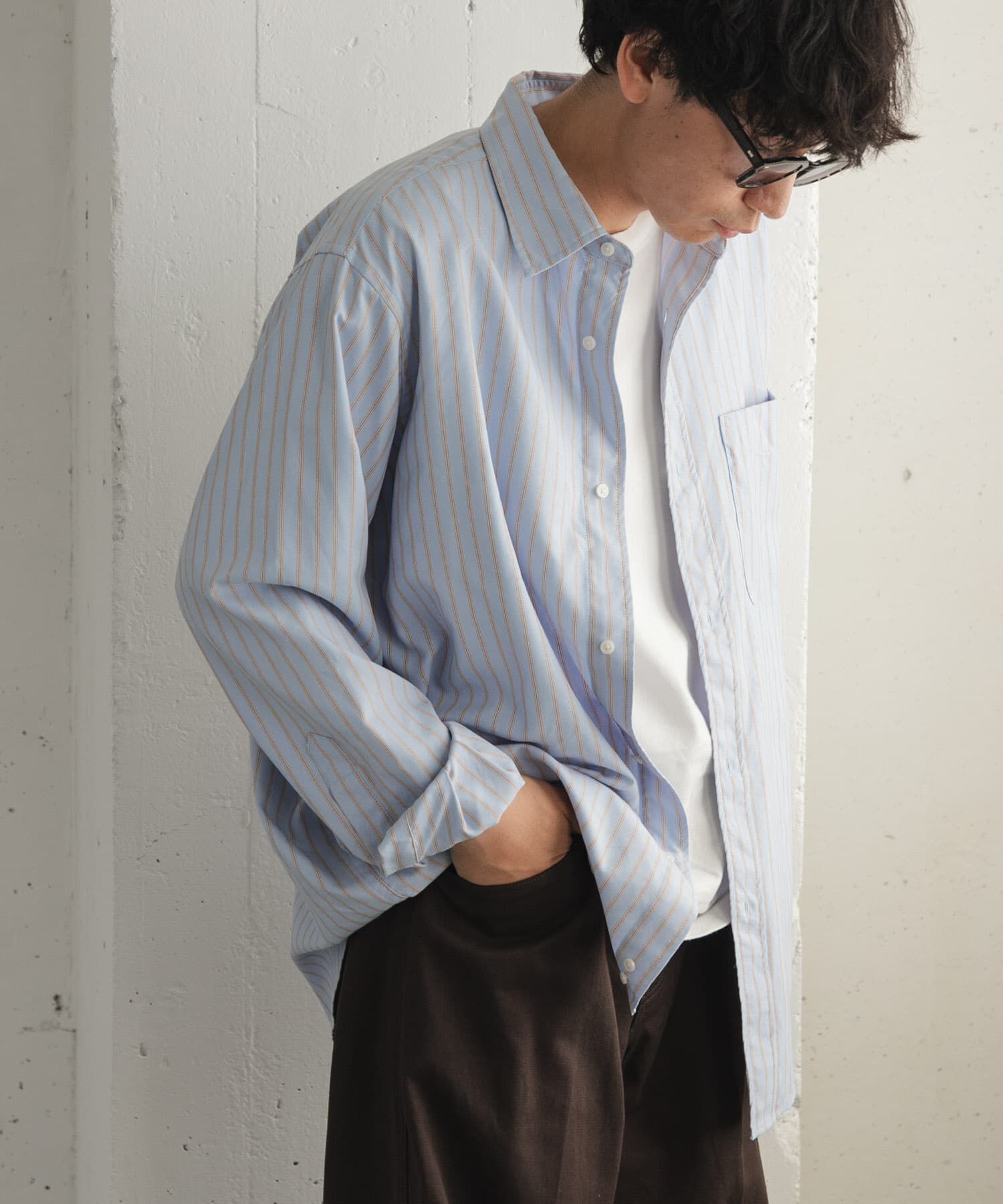 URBAN RESEARCH DOORS「FORK&SPOON　PEオックスシャツ」|シャツ・ブラウス|