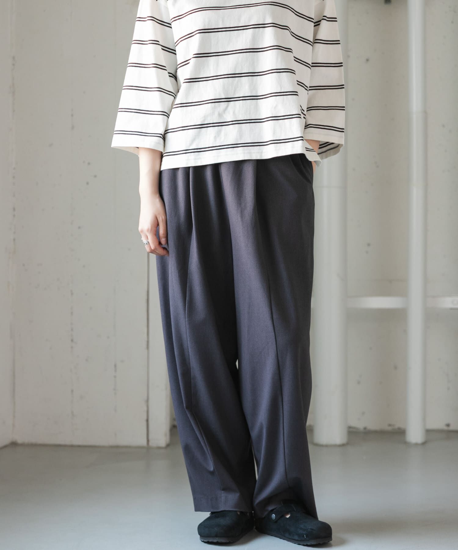 URBAN RESEARCH DOORS「FORK&SPOON　TRシームコクーンパンツ」|その他|