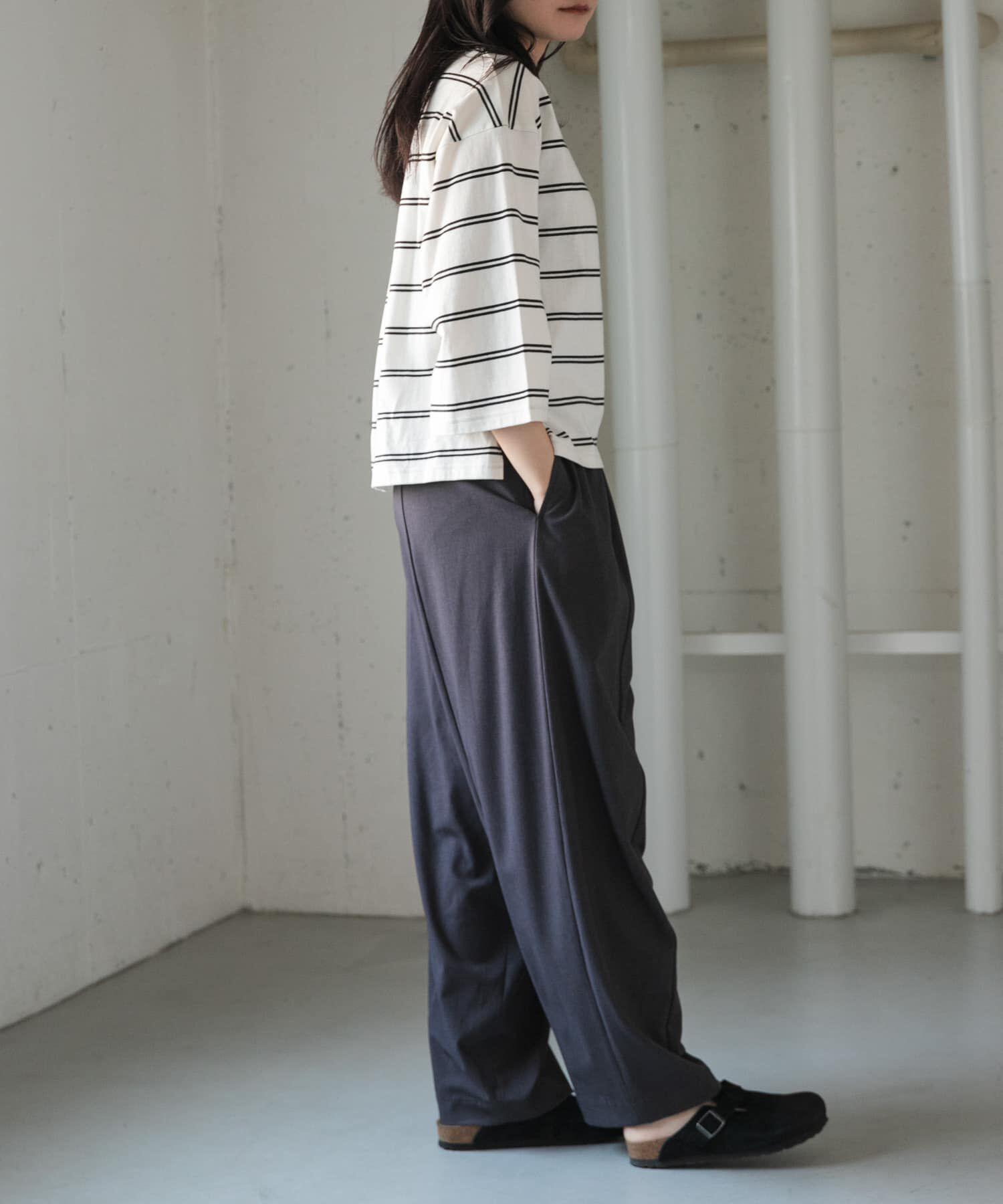URBAN RESEARCH DOORS「FORK&SPOON　TRシームコクーンパンツ」|その他|