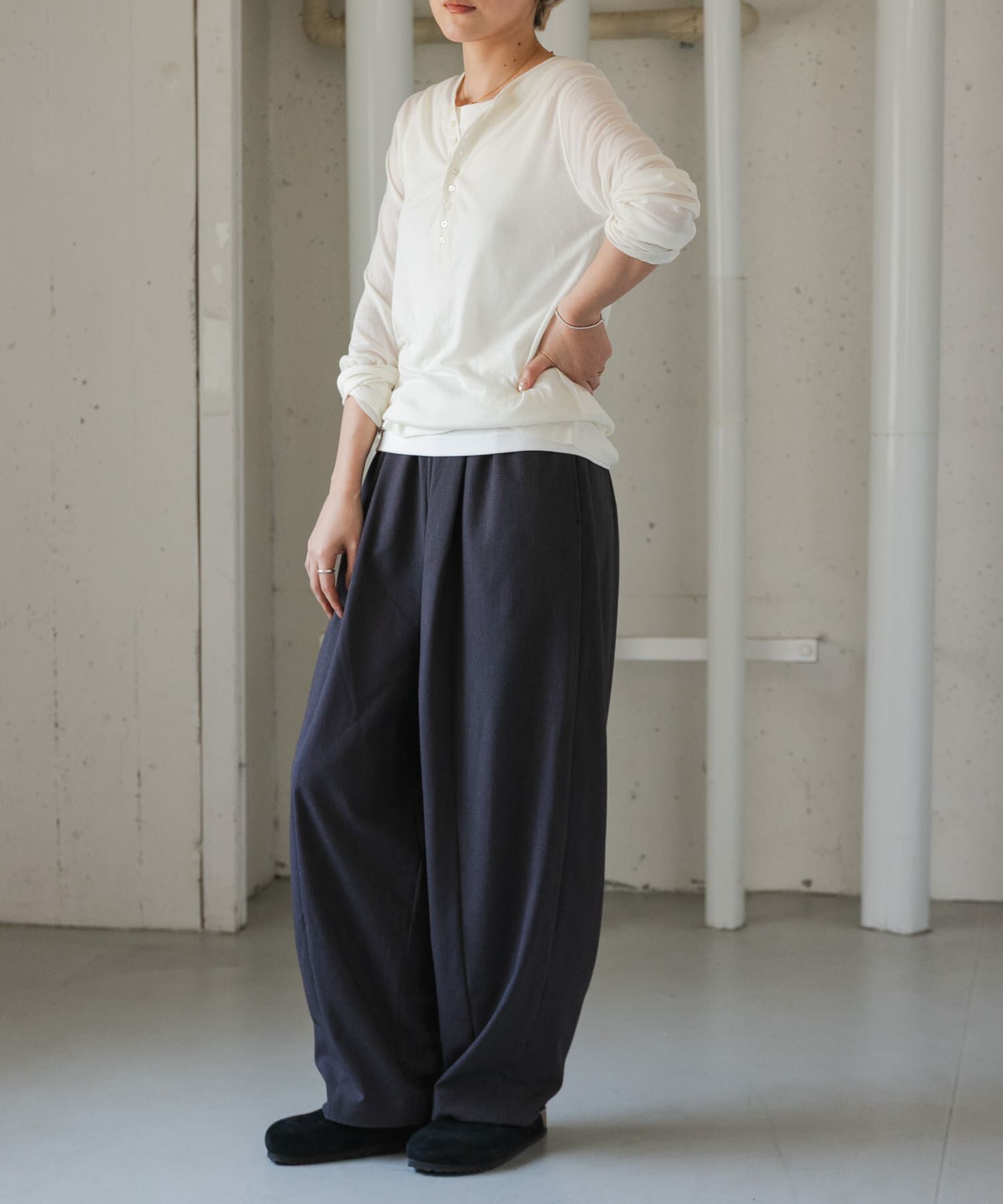 URBAN RESEARCH DOORS「FORK&SPOON　TRシームコクーンパンツ」|その他|
