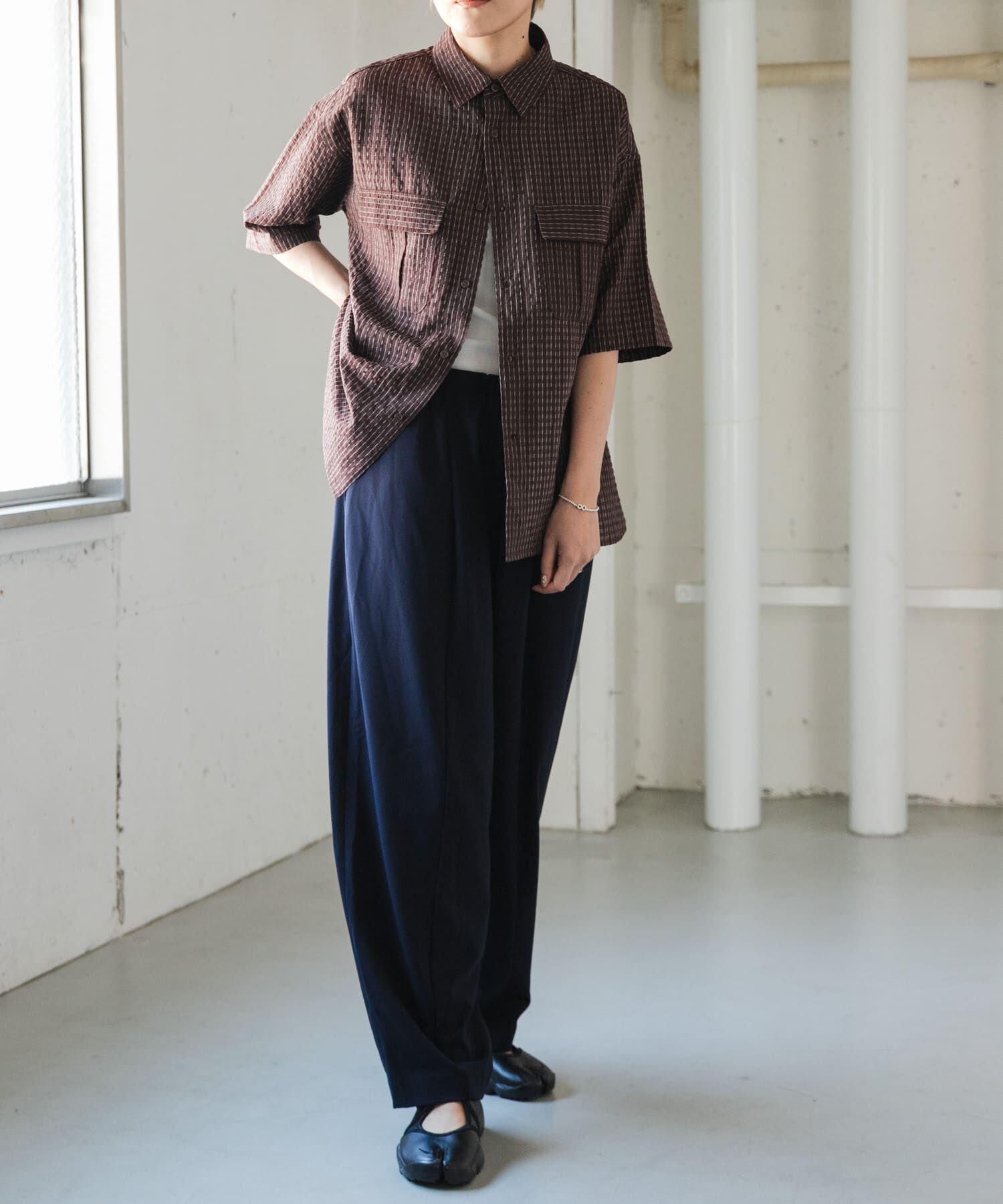 URBAN RESEARCH DOORS「FORK&SPOON　TRシームコクーンパンツ」|その他|