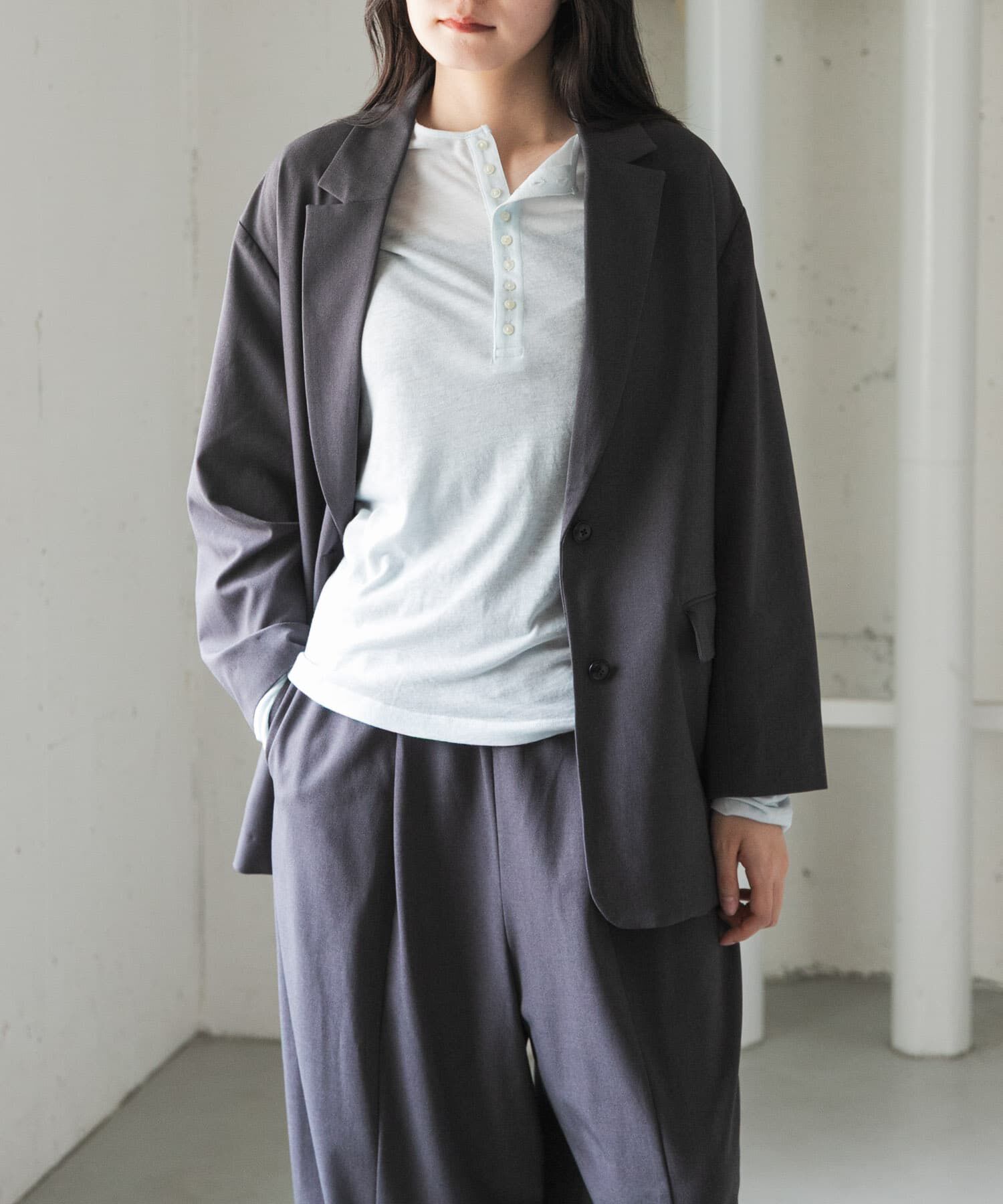URBAN RESEARCH DOORS「FORK&SPOON　TRビッグジャケット」|その他|