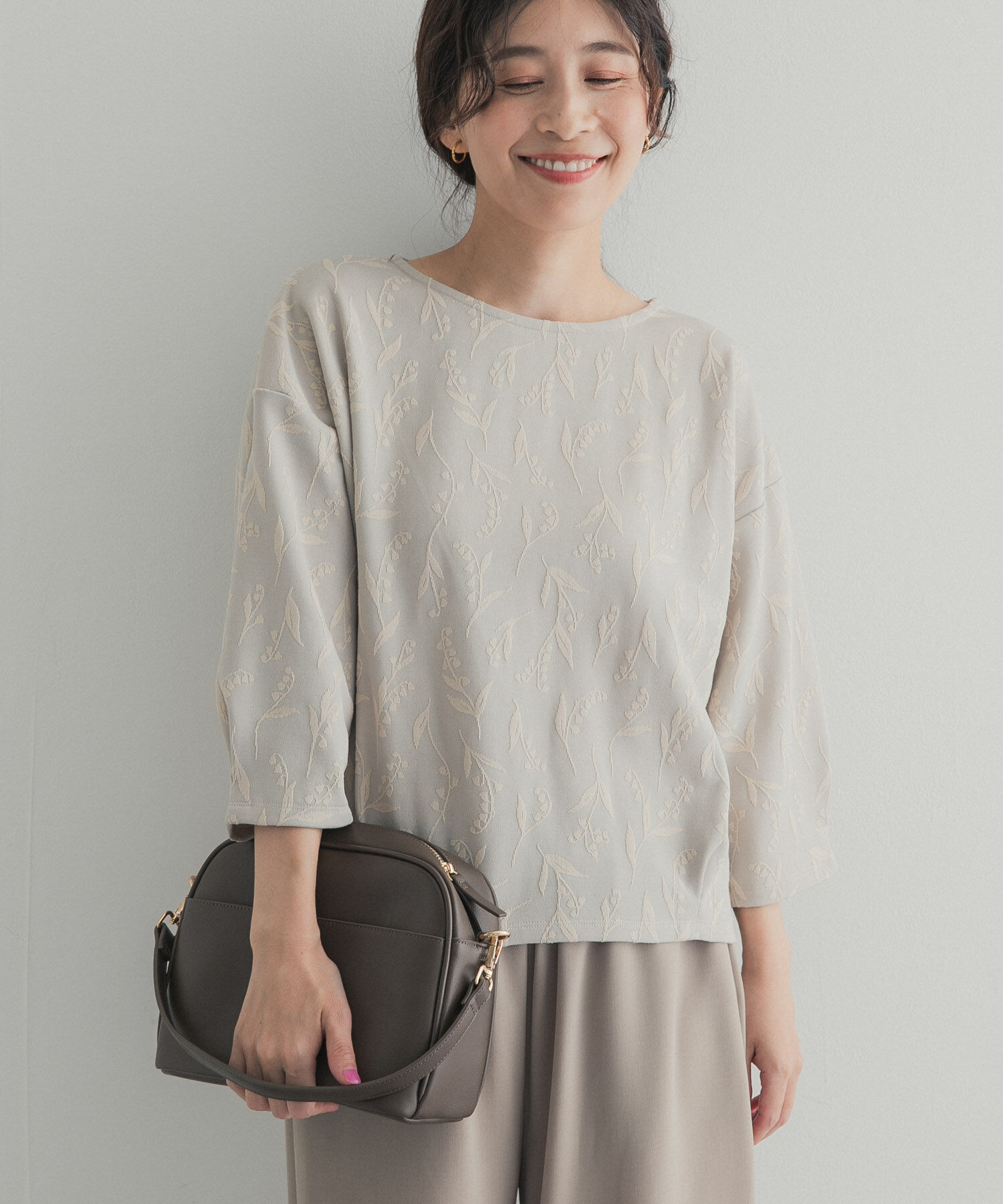 URBAN RESEARCH DOORS「ジャガード5分袖プルオーバー」|その他|