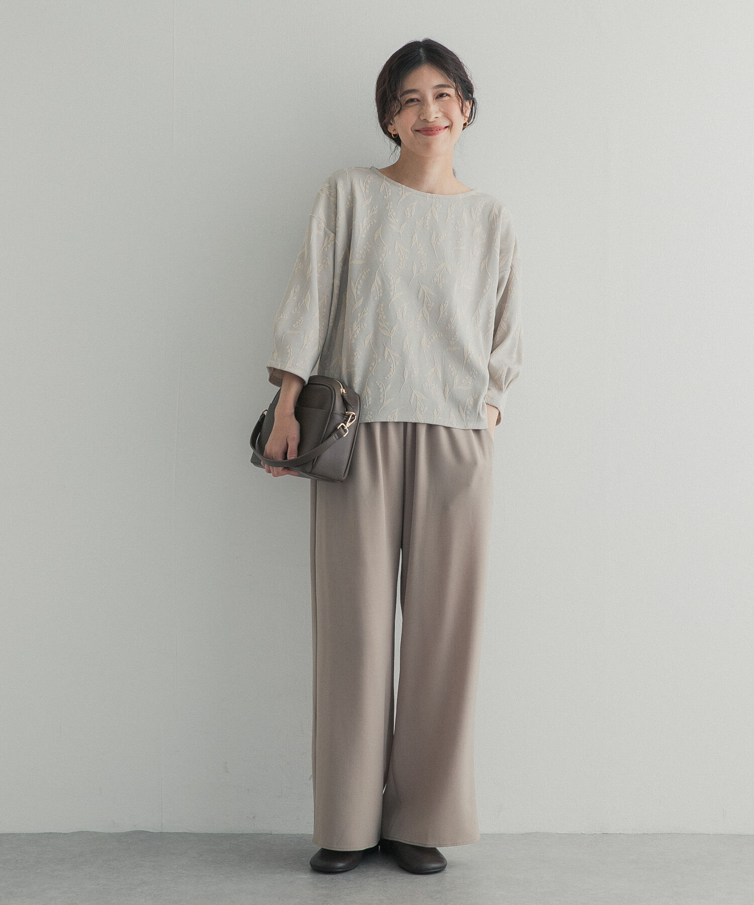 URBAN RESEARCH DOORS「ジャガード5分袖プルオーバー」|その他|