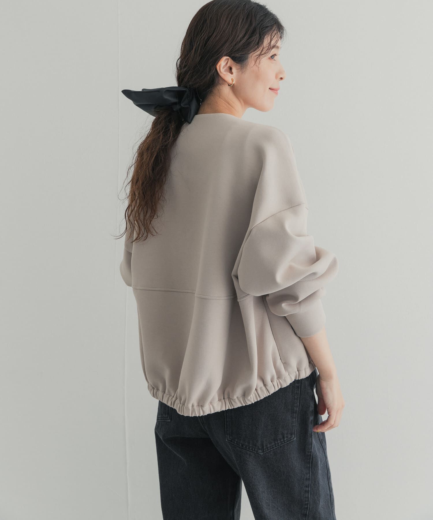 URBAN RESEARCH DOORS「ダンボールZIPカーディガン」|カーディガン|