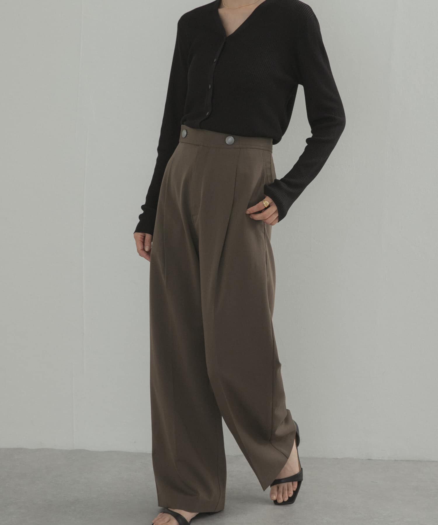 URBAN RESEARCH DOORS「ボタンポイントパンツ」|その他|