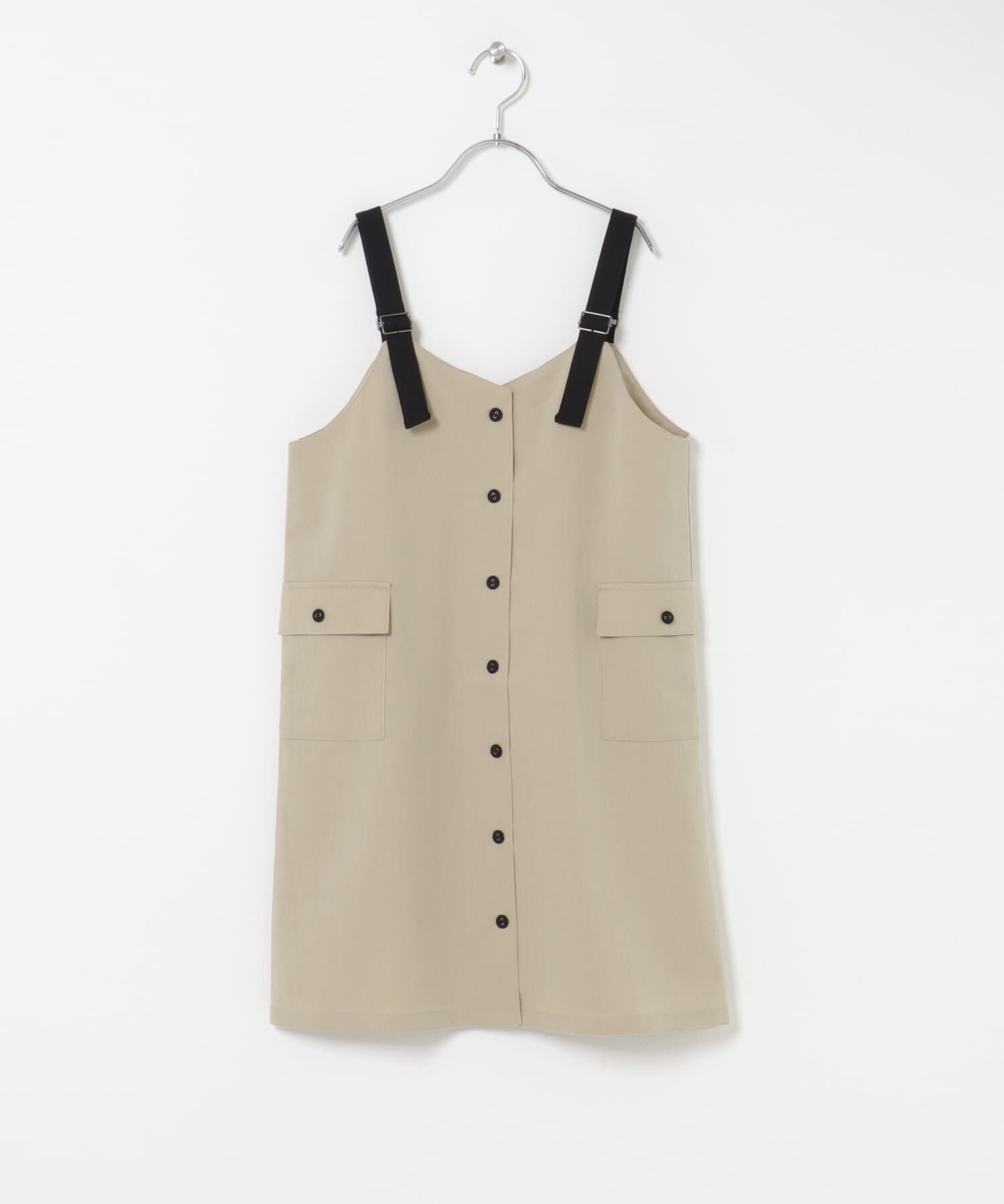 URBAN RESEARCH DOORS「『150サイズ』配色釦ジャンスカ(KIDS)」|ワンピース|