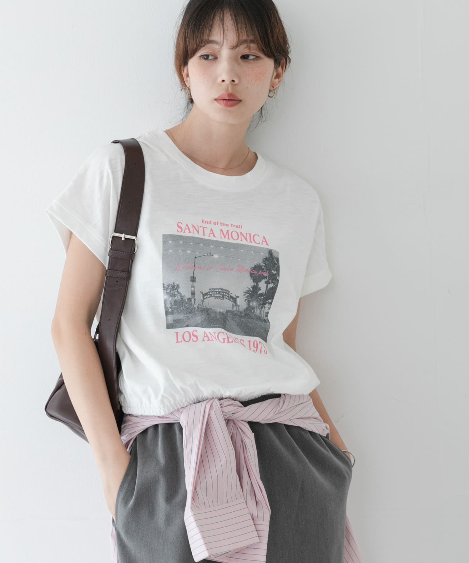 Sonny Label 「フォトプリントドルマンTシャツ」|Tシャツ・カットソー|