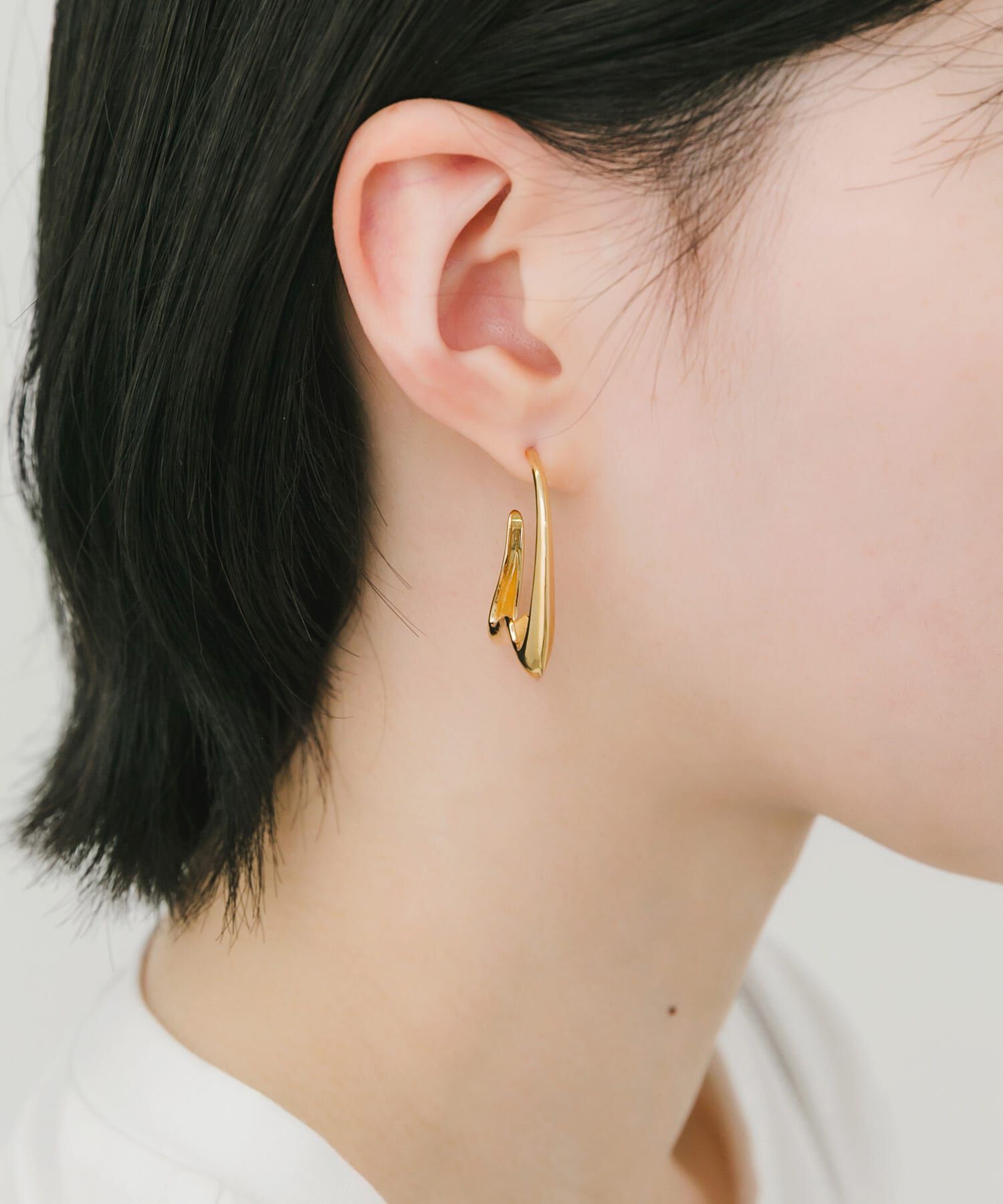 SMELLY「アートラインメタルピアス」|ピアス|