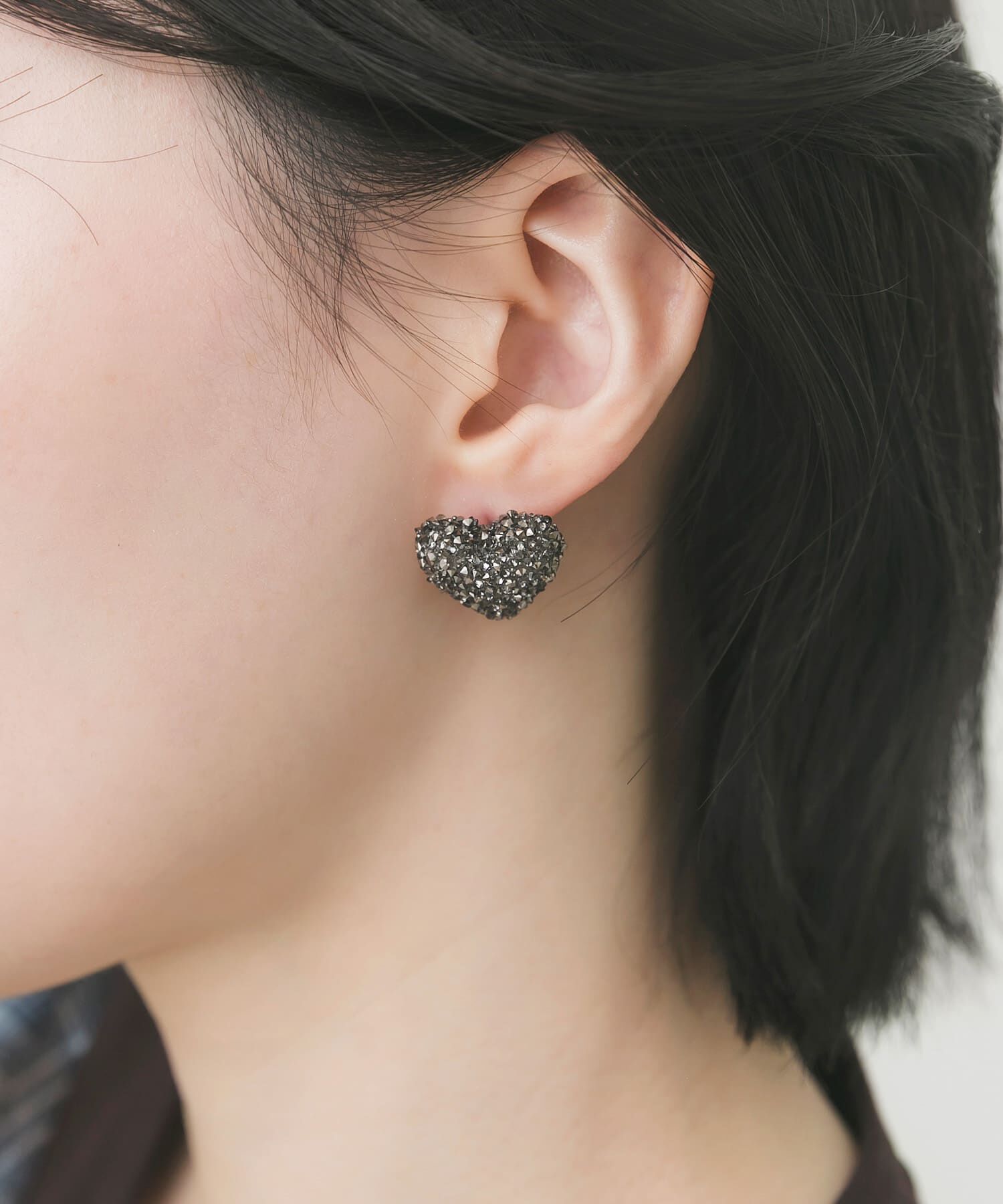 SMELLY「グリッターハートピアス」|ピアス|
