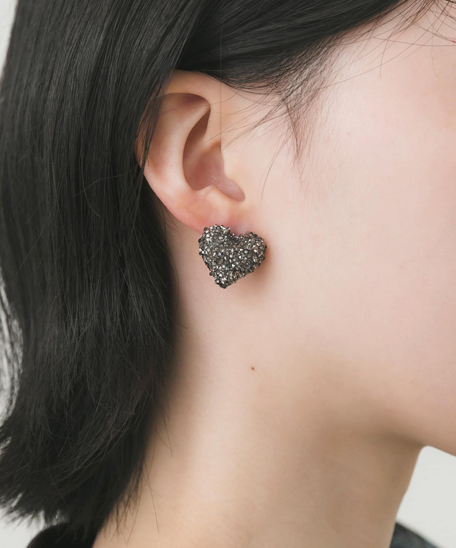 SMELLY「グリッターハートピアス」|ピアス|