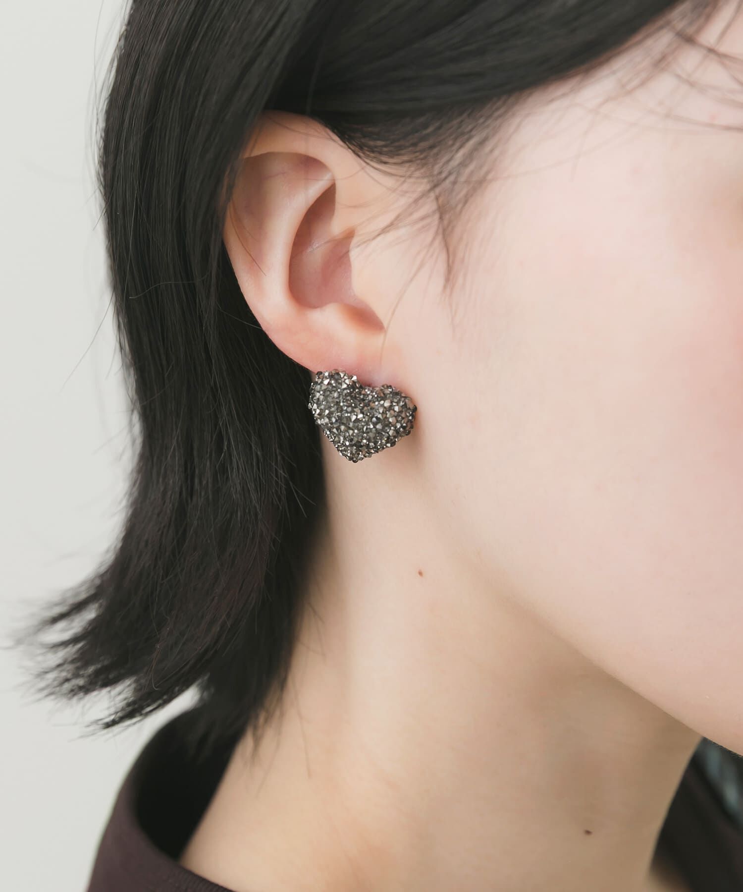 SMELLY「グリッターハートピアス」|ピアス|