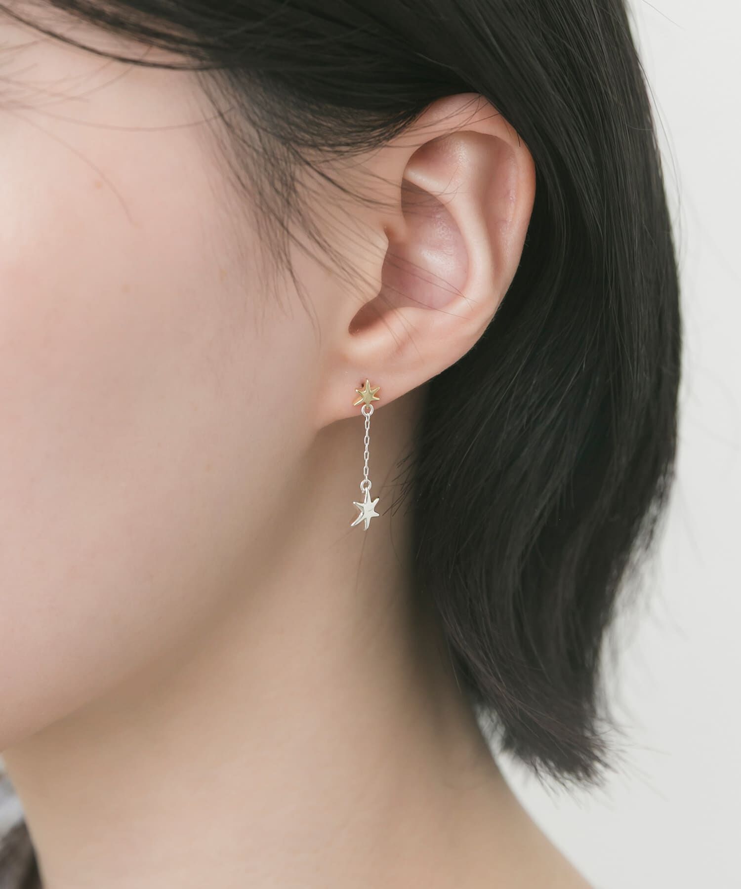 SMELLY「アスタリスクスイングピアス」|ピアス|