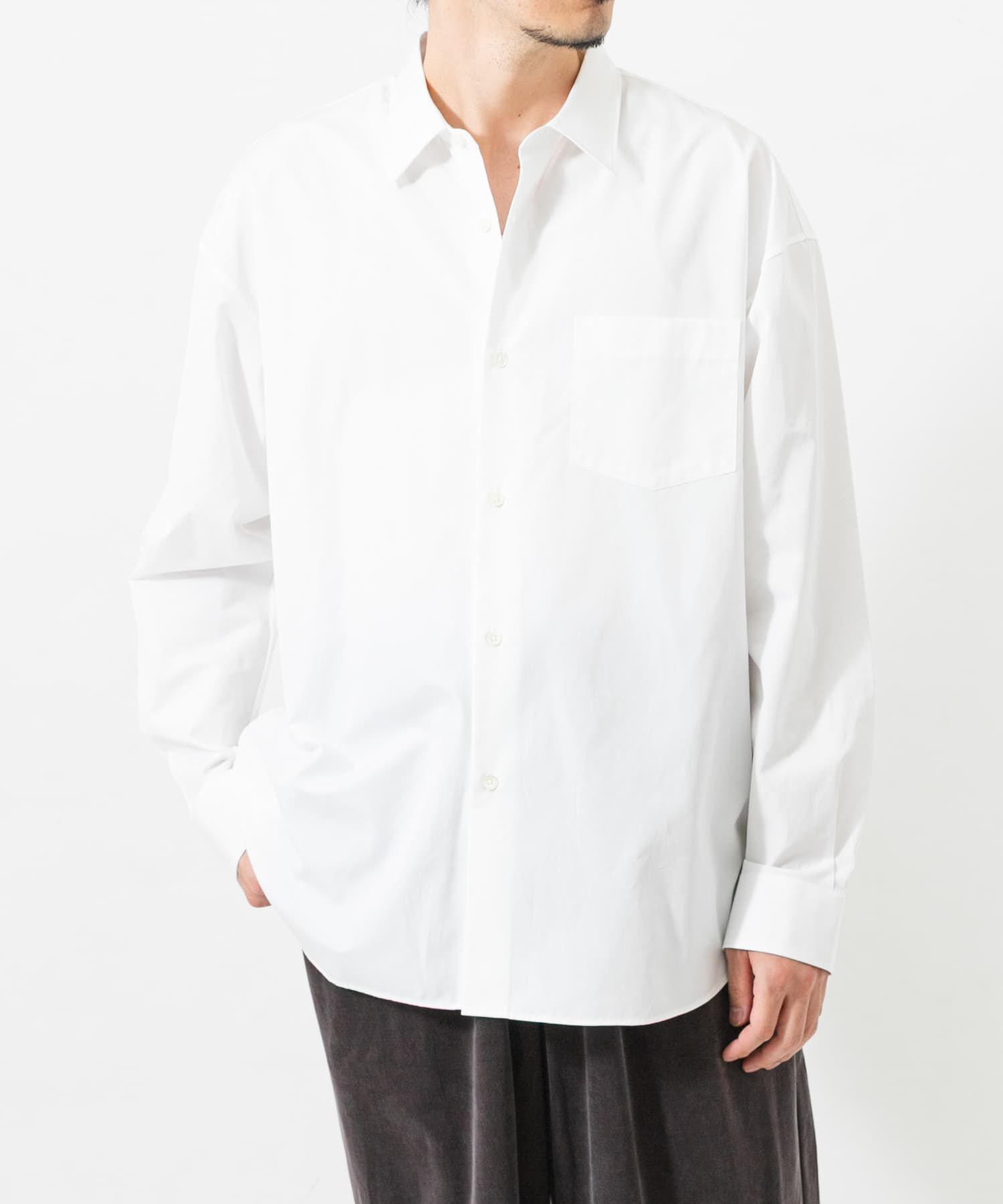 URBAN RESEARCH「new basic　THOMAS MASON LONG-SLEEVE OVER SHIRTS」|シャツ・ブラウス|