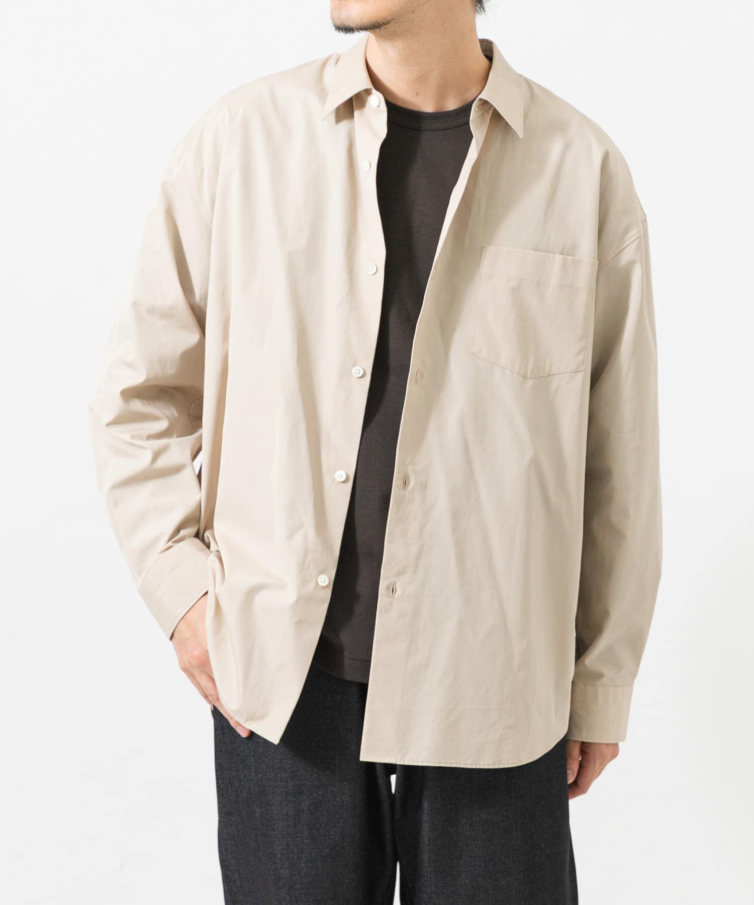 URBAN RESEARCH「new basic　THOMAS MASON LONG-SLEEVE OVER SHIRTS」|シャツ・ブラウス|