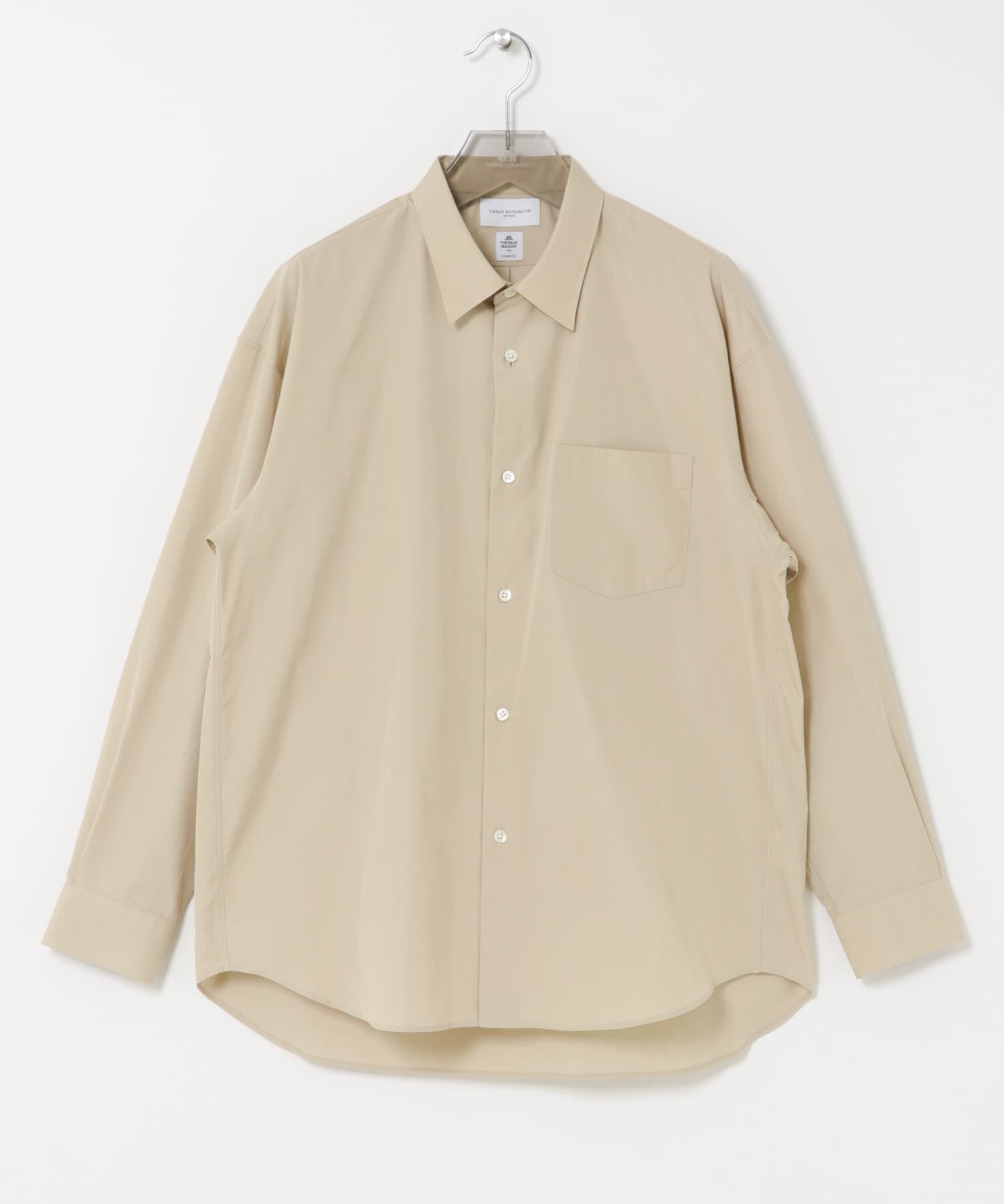 URBAN RESEARCH「new basic　THOMAS MASON LONG-SLEEVE OVER SHIRTS」|シャツ・ブラウス|