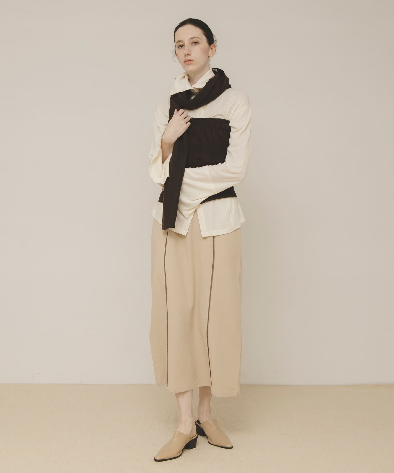 LAATO「cut cardigan」|カーディガン|