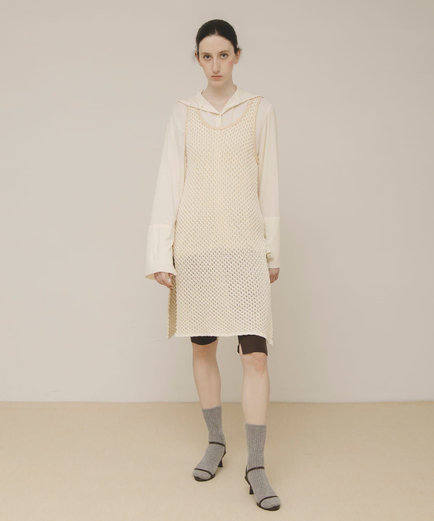 LAATO「cut cardigan」|カーディガン|