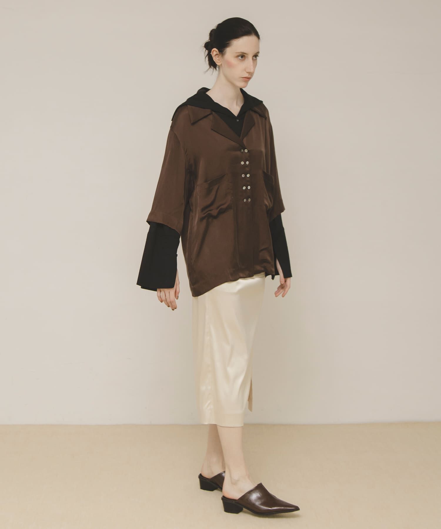 LAATO「cut cardigan」|カーディガン|