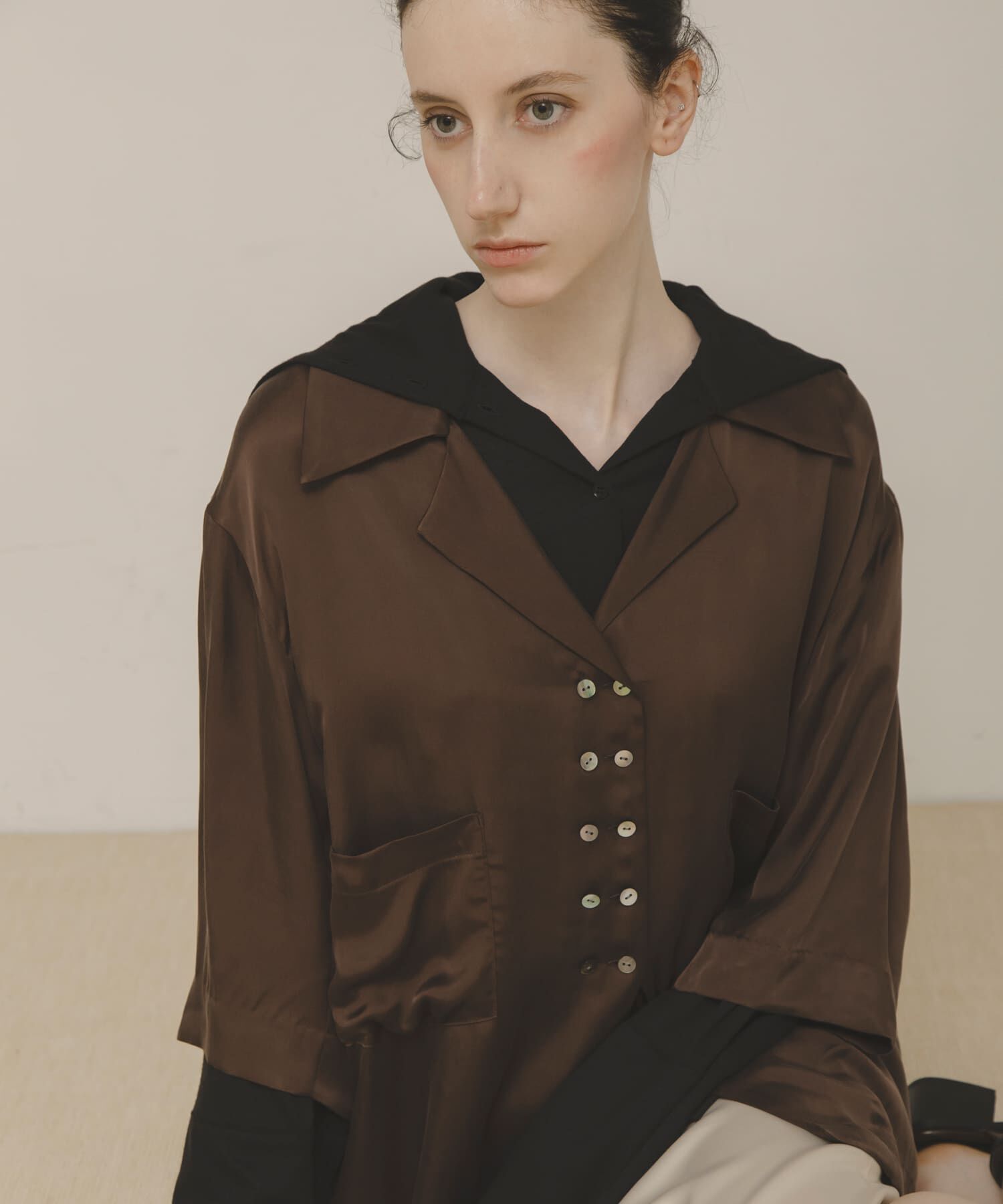 LAATO「cut cardigan」|カーディガン|