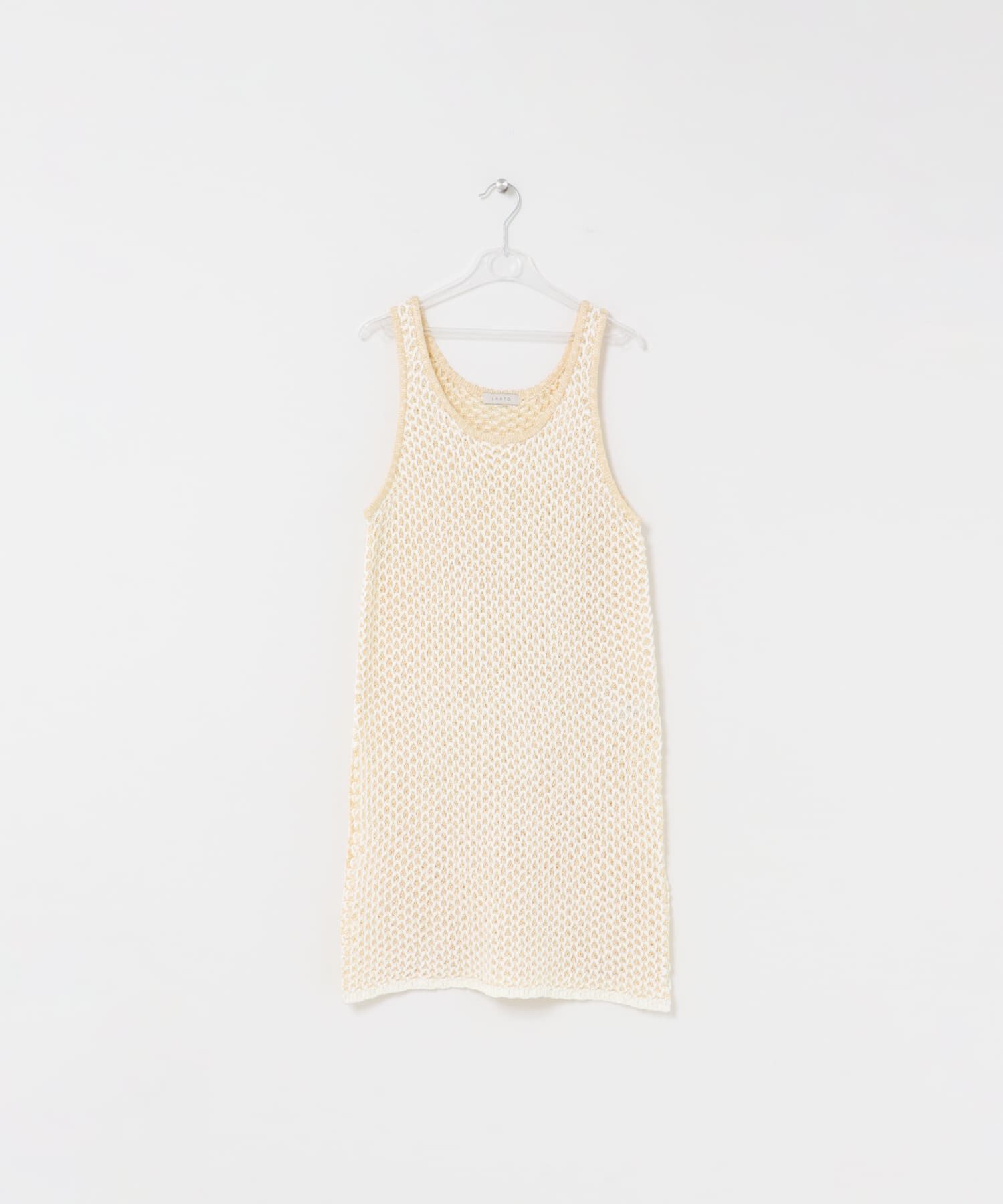 LAATO「knit tunic vest」|チュニック|