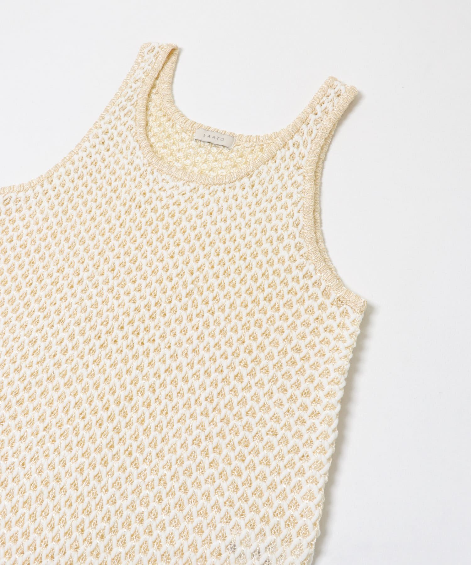 LAATO「knit tunic vest」|チュニック|