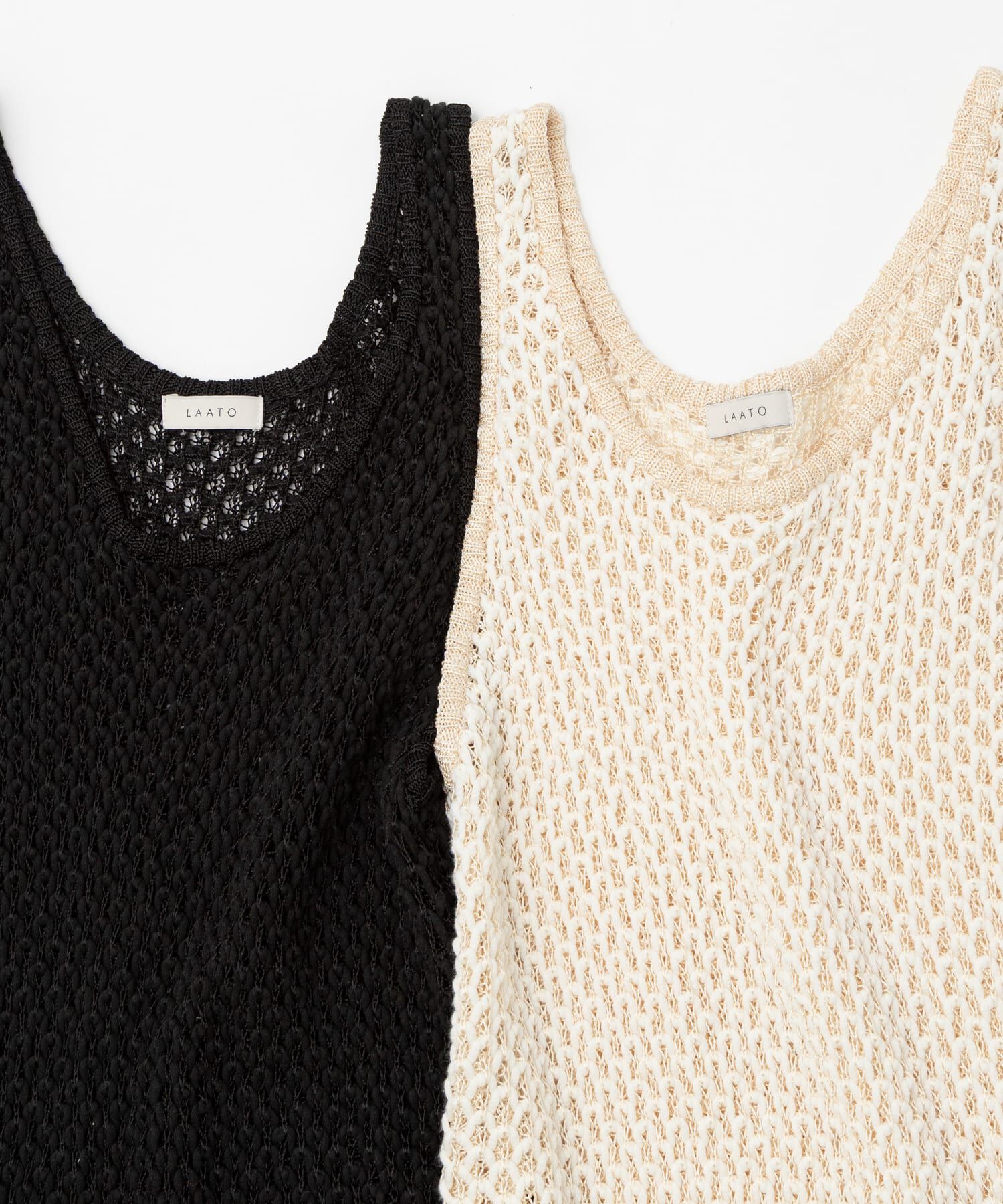 LAATO「knit tunic vest」|チュニック|