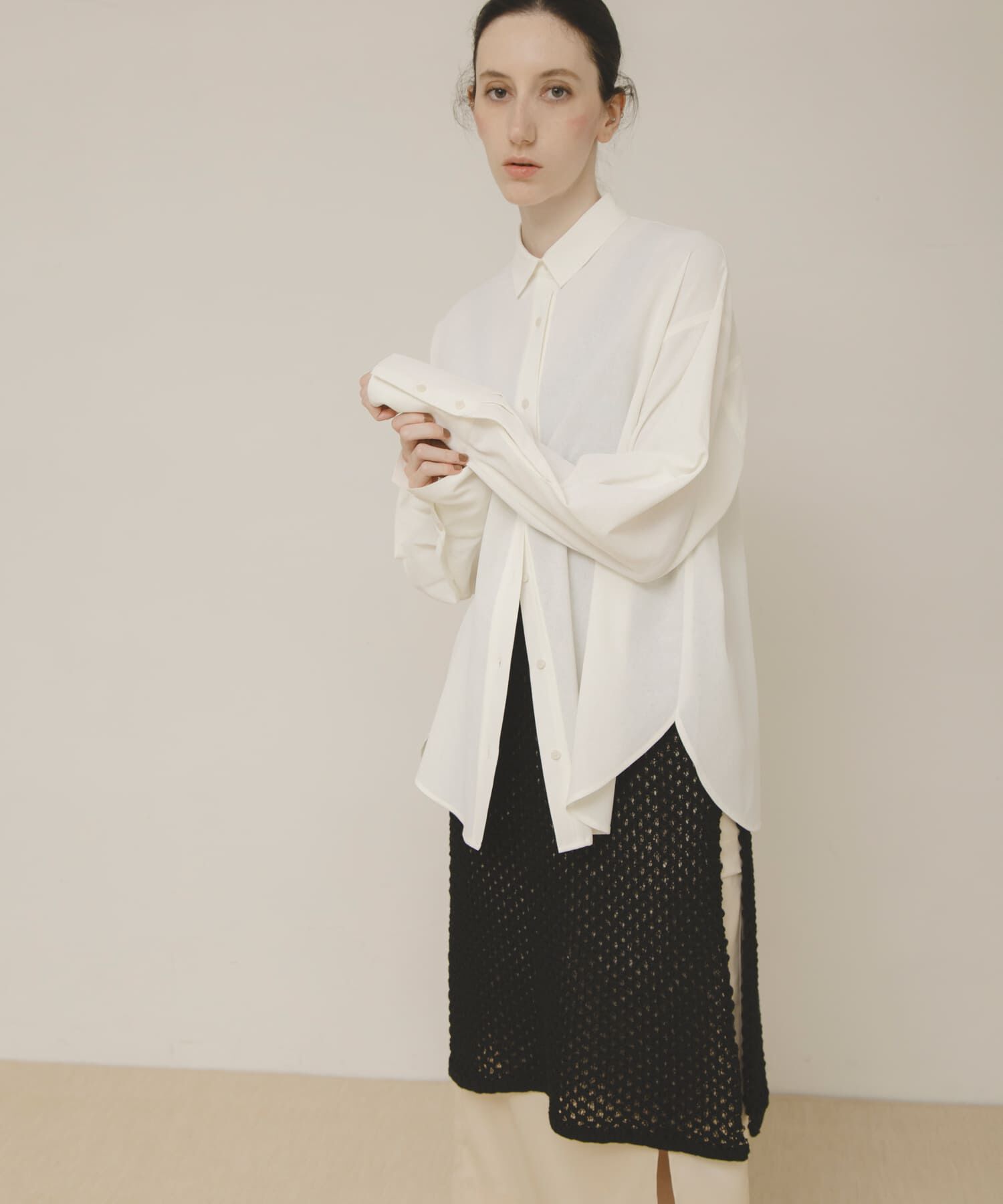LAATO「knit tunic vest」|チュニック|