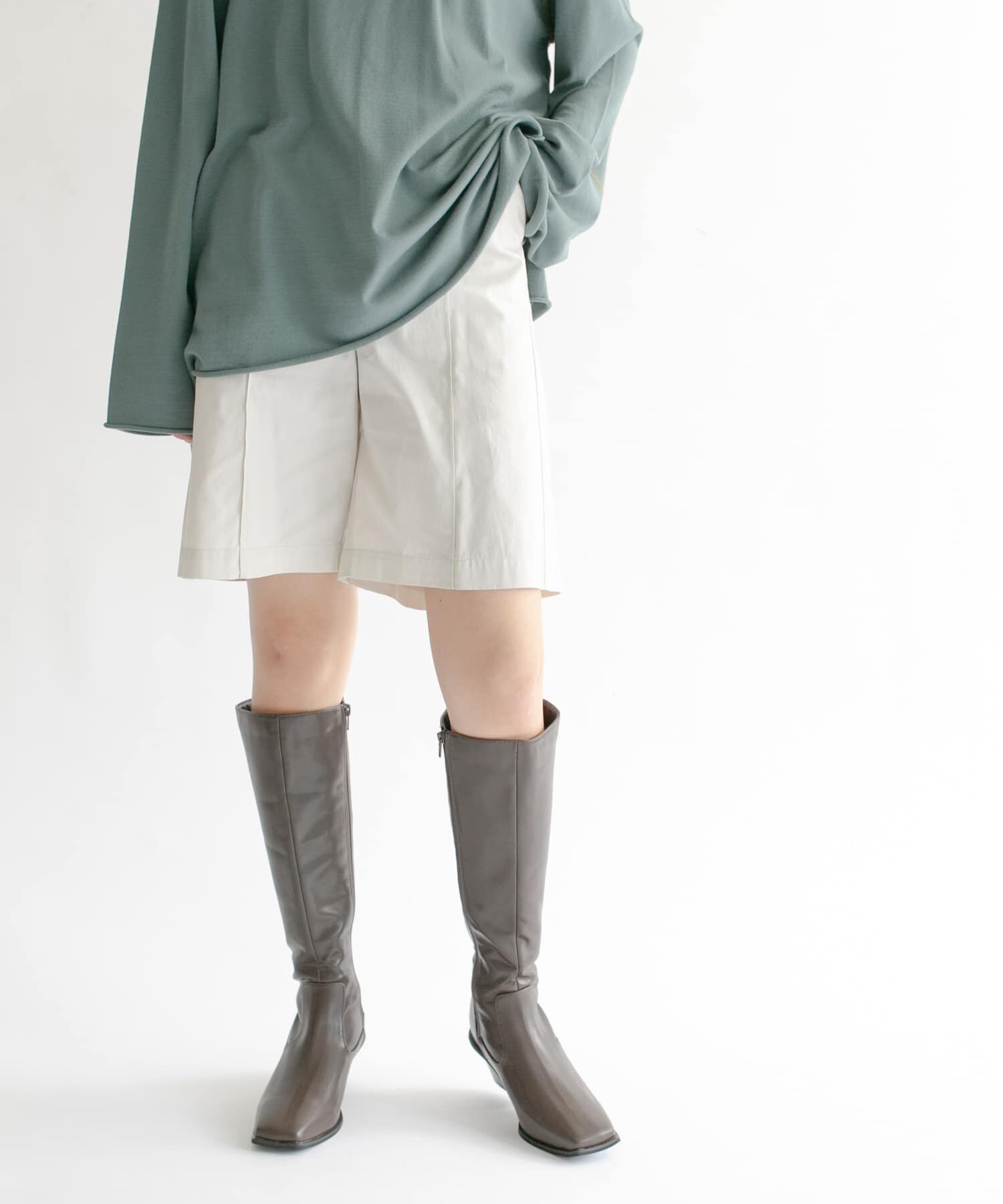  「ハイウエストコーティングショートパンツ」|その他|