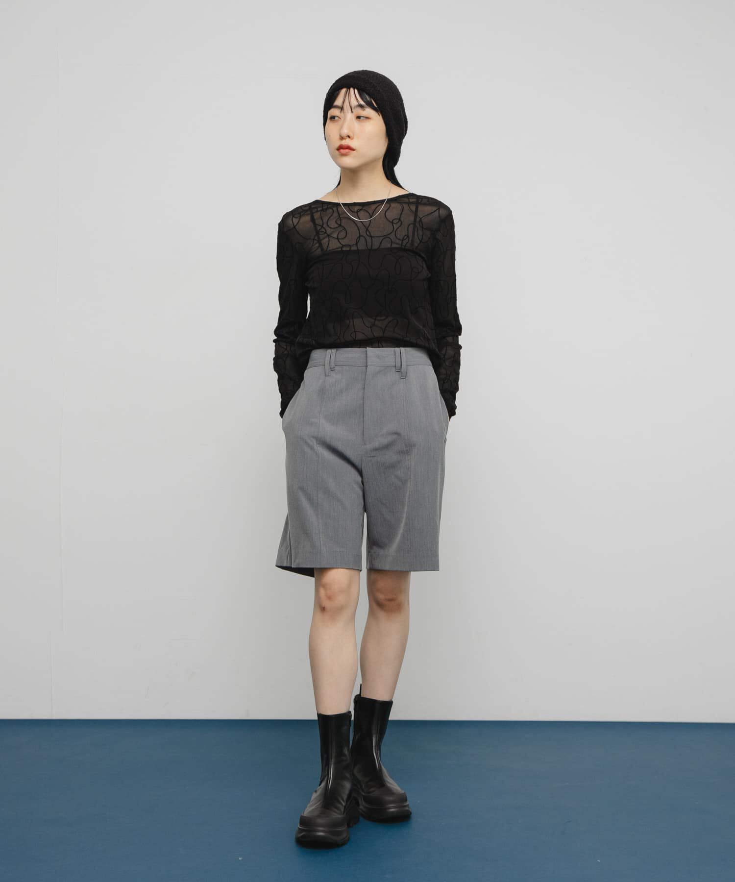  「フロントステッチショートパンツ」|その他|