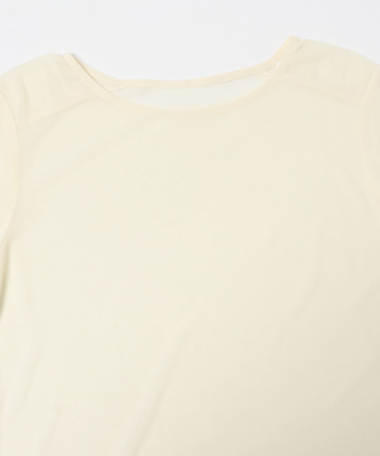  「シアーギャザーロンTEE」|Tシャツ・カットソー|