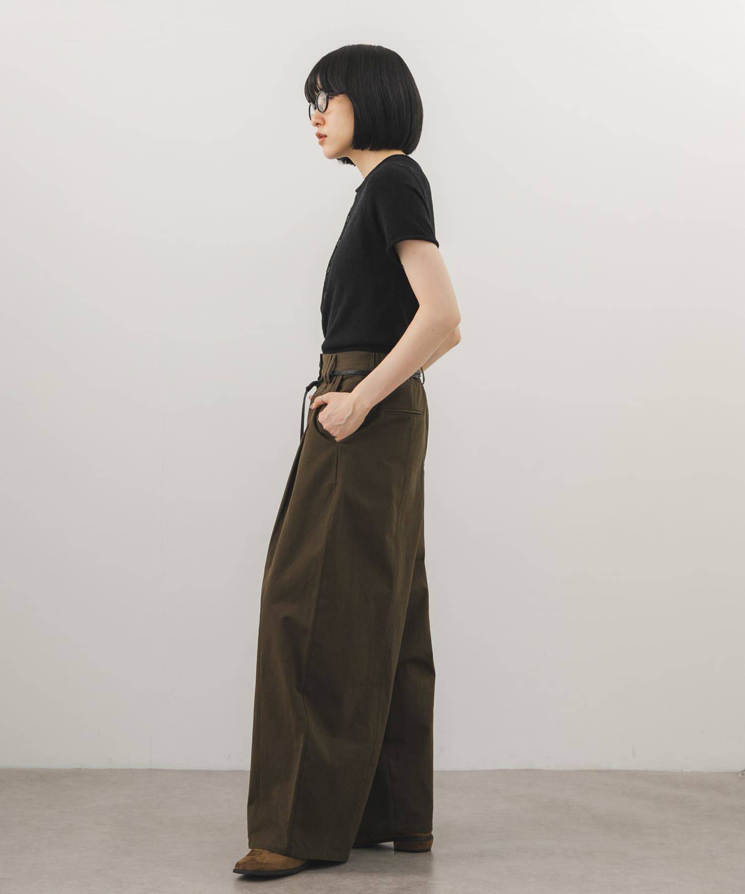  「ベルトSETオーバルパンツ」|その他|